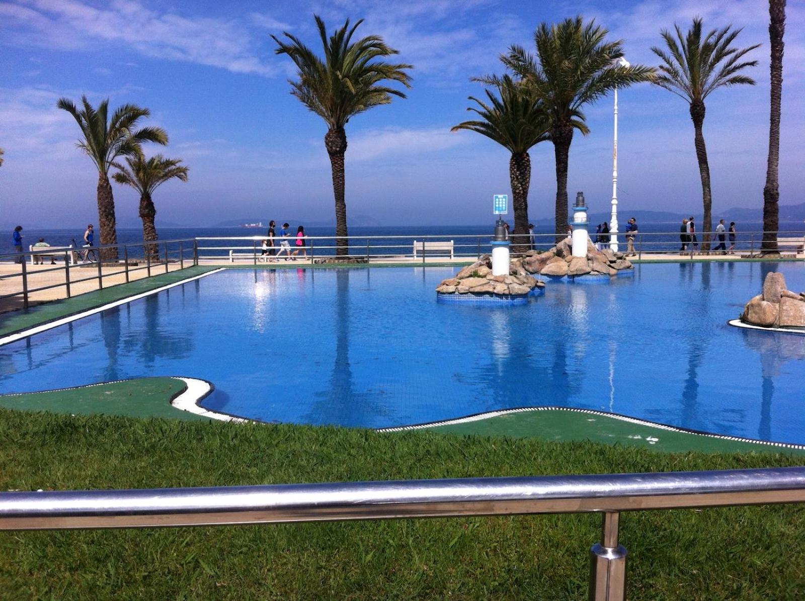 Apartamento playa Samil en Vigo — recepcion & lobby
