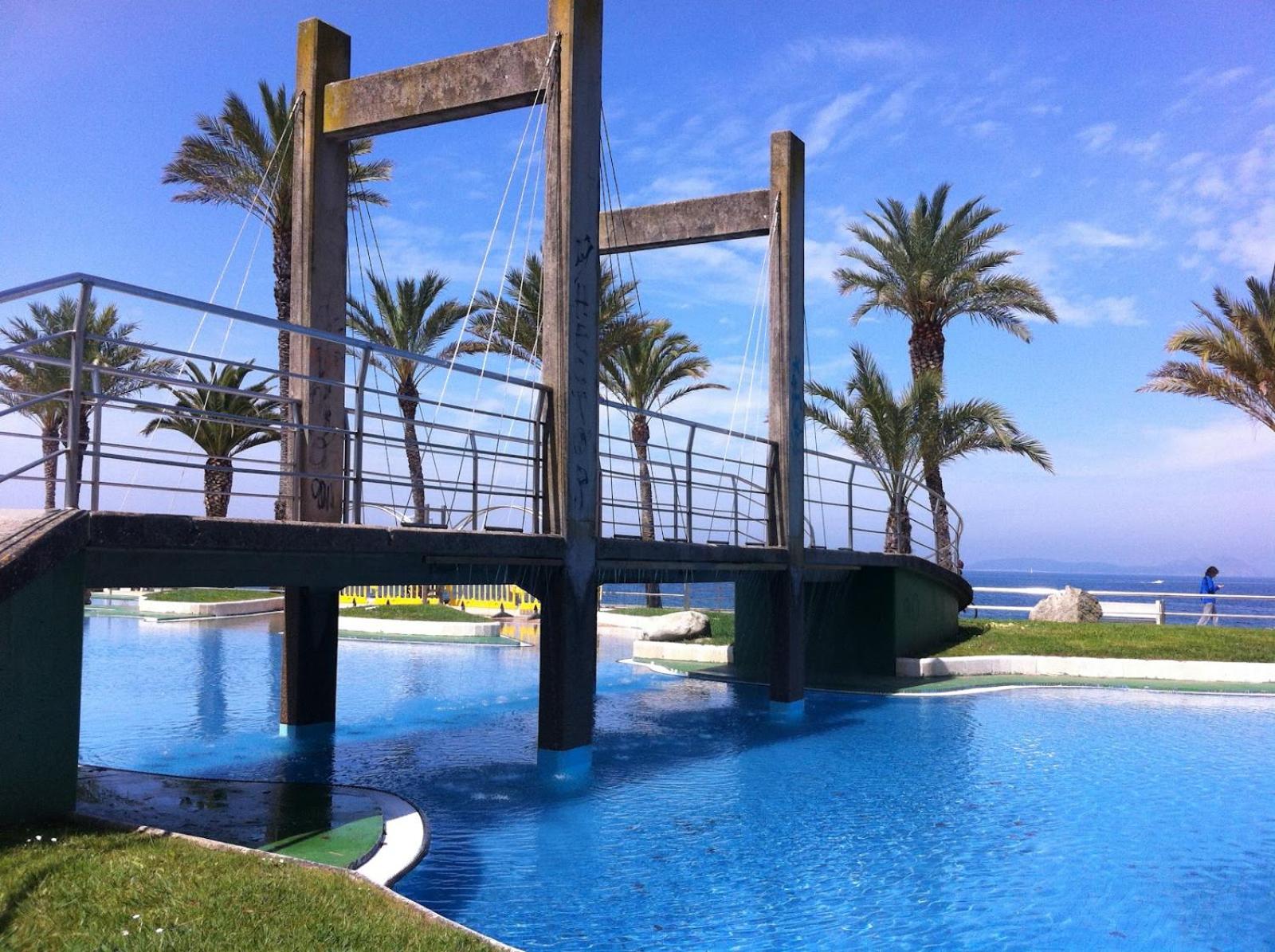 Apartamento playa Samil en Vigo — recepcion & lobby