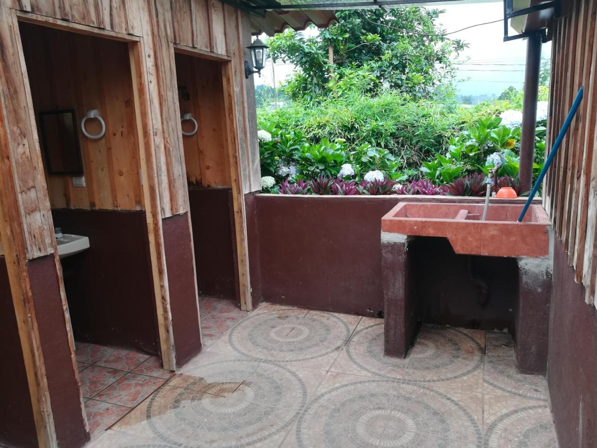 outdoor BBQ area