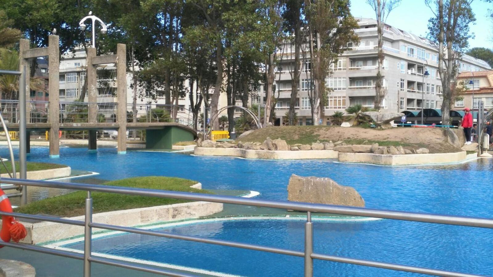 Apartamento playa Samil en Vigo — recepcion & lobby
