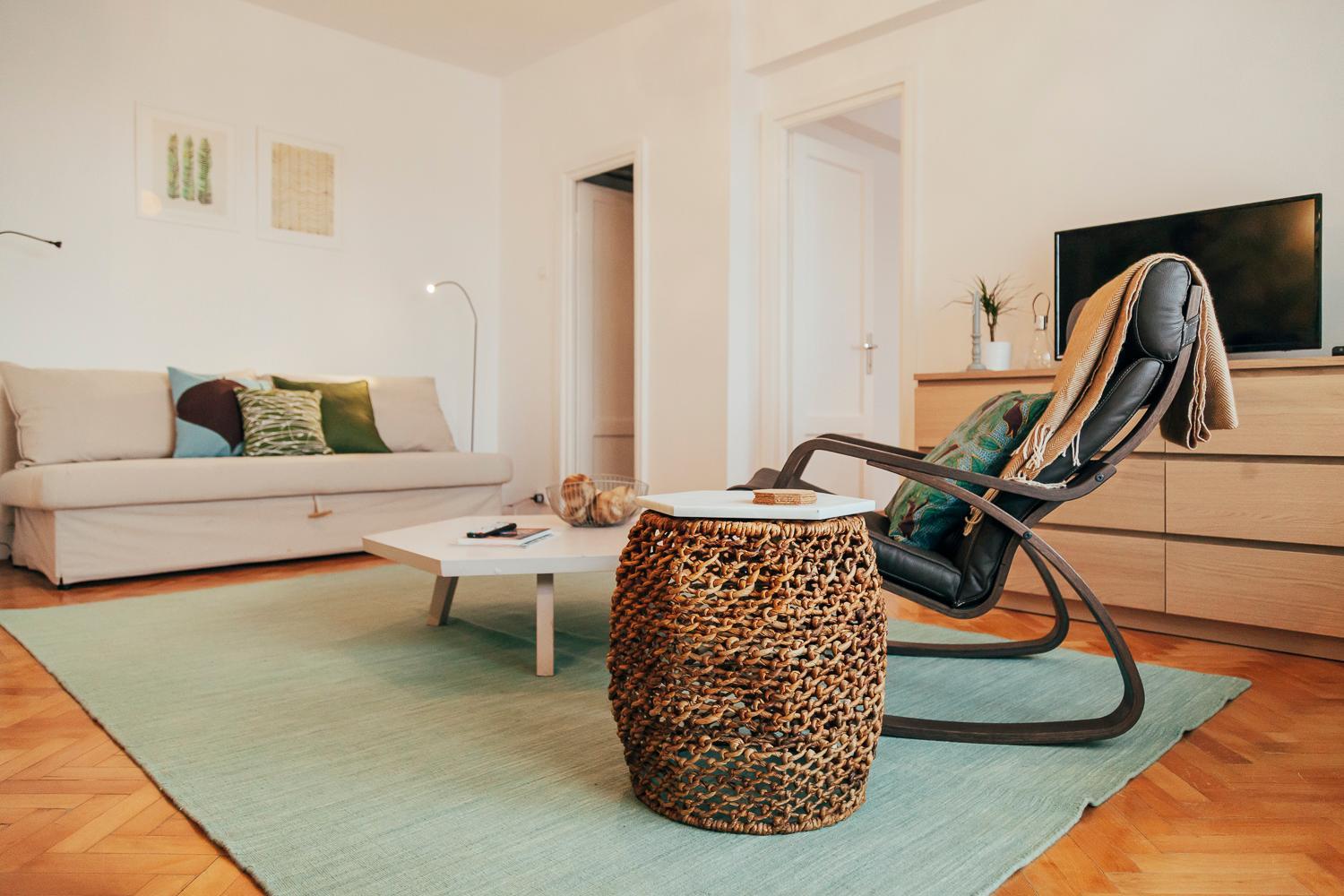 Old Town View Apartment en Bucharest — hotel room