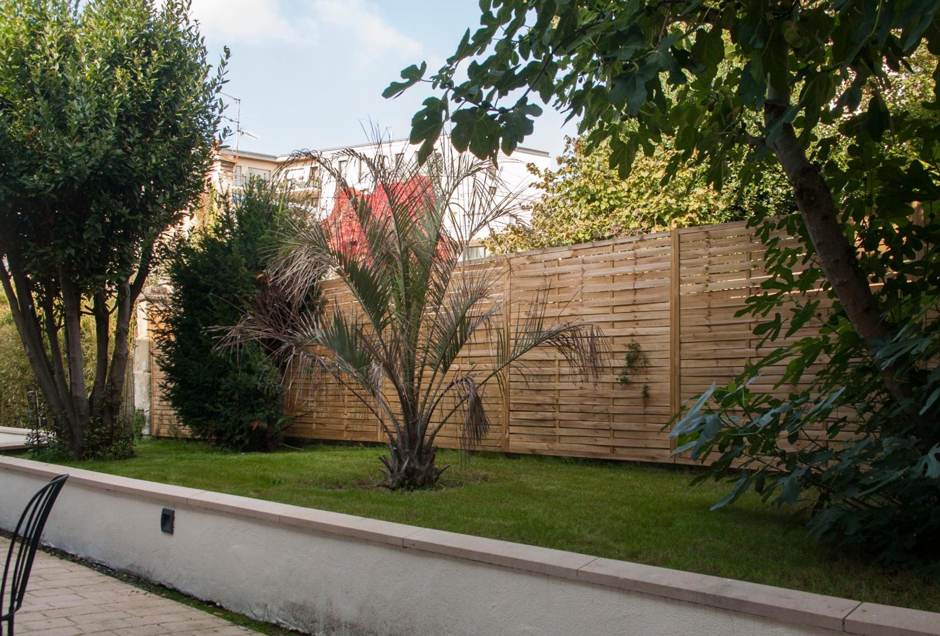 outdoor BBQ area