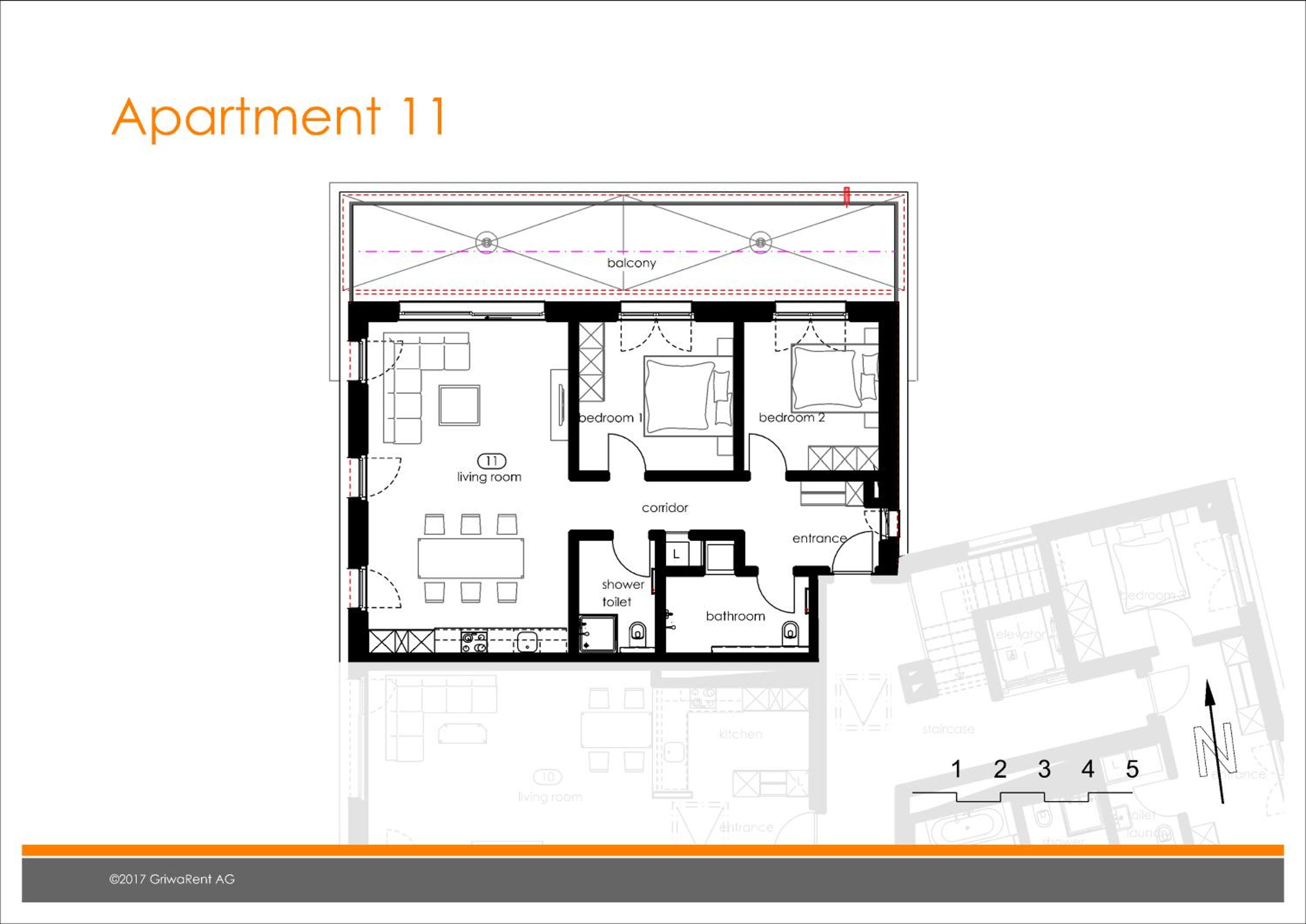 Apartment Anemone - GRIWA RENT AG