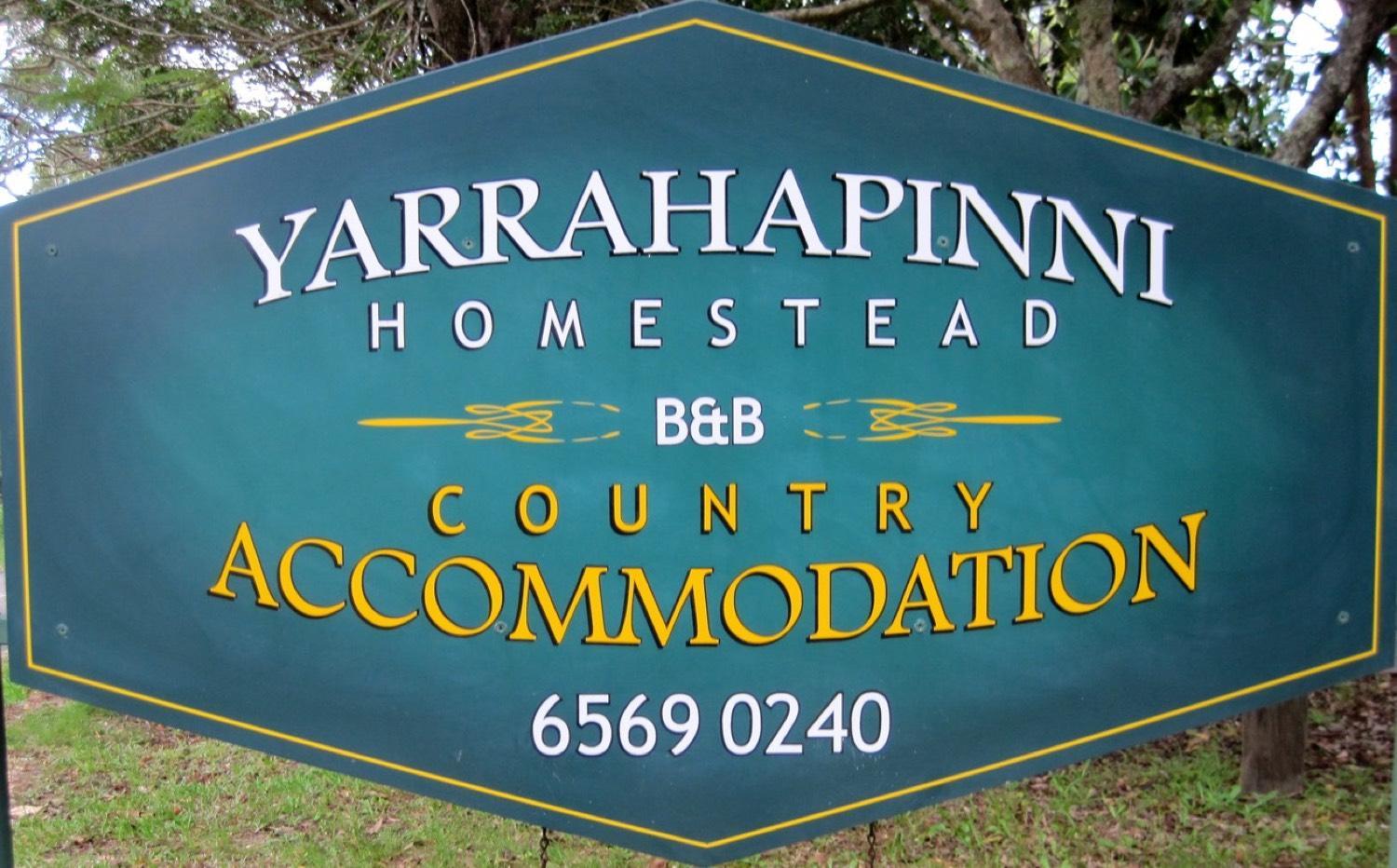 Yarrahapinni Homestead