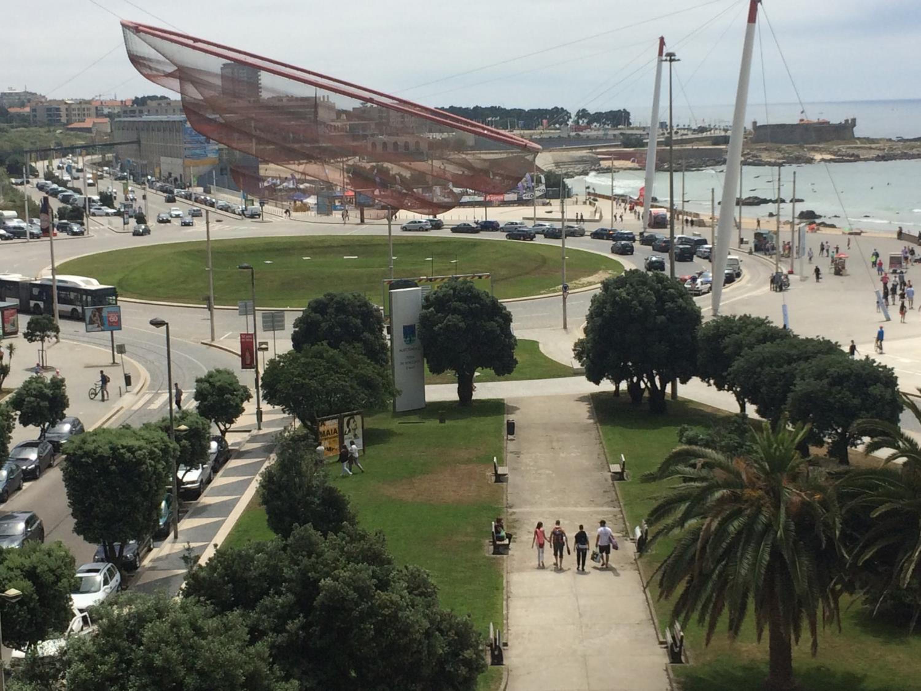 Oporto beach apartment view 3