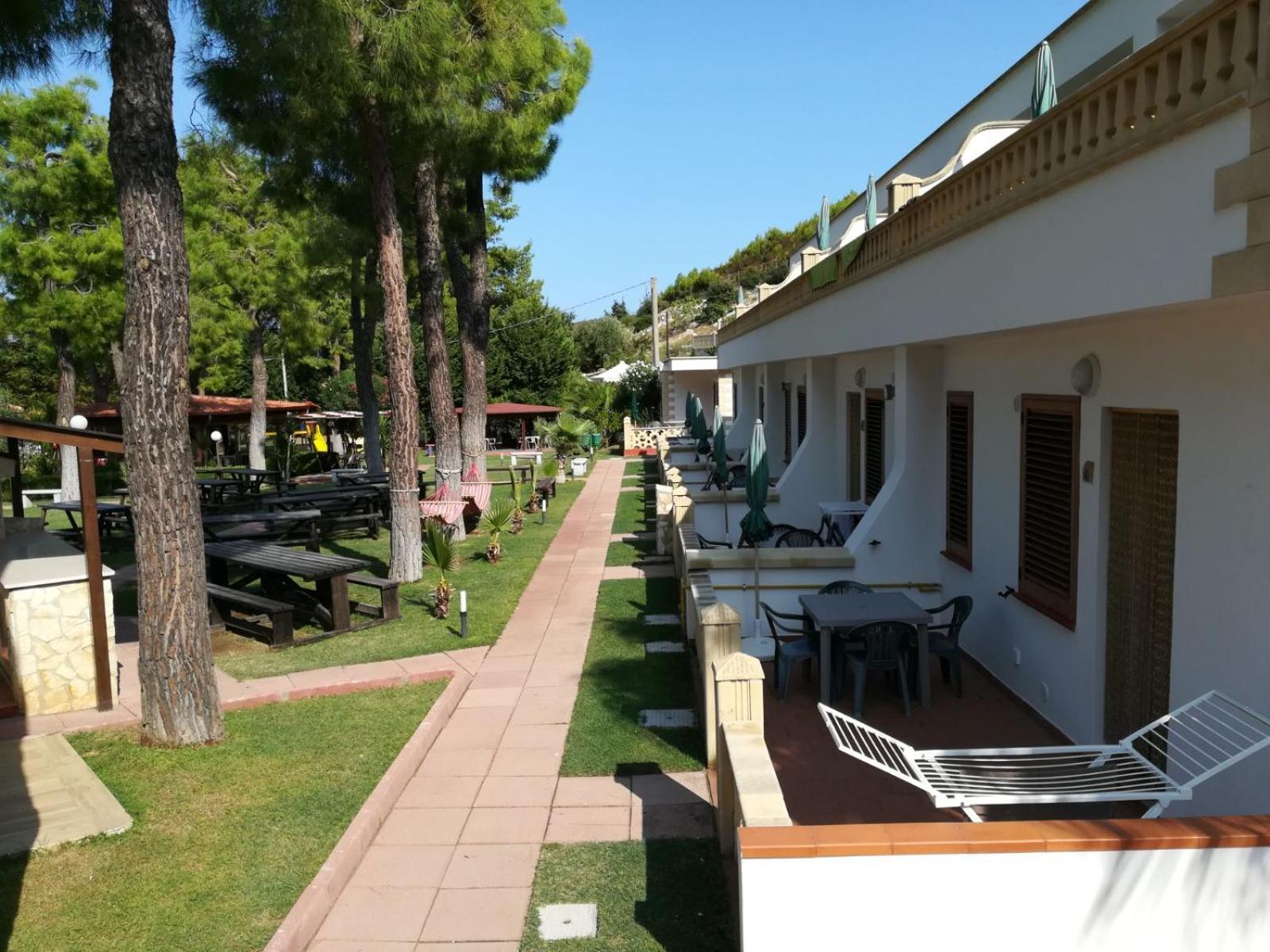 outdoor BBQ area