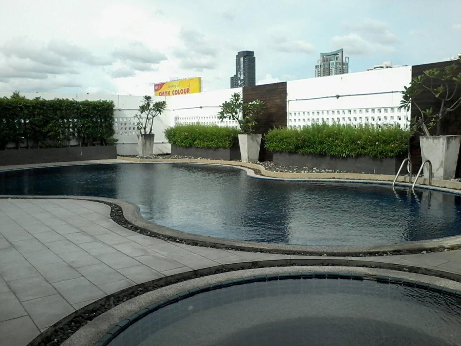 Nice view over the heart of Bangkok