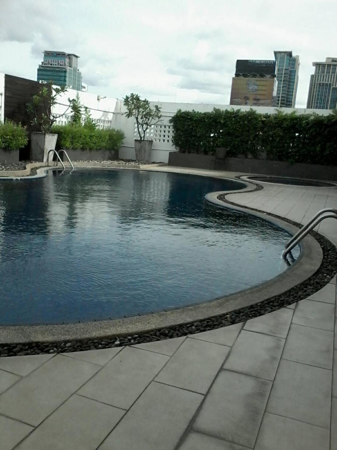 Nice view over the heart of Bangkok