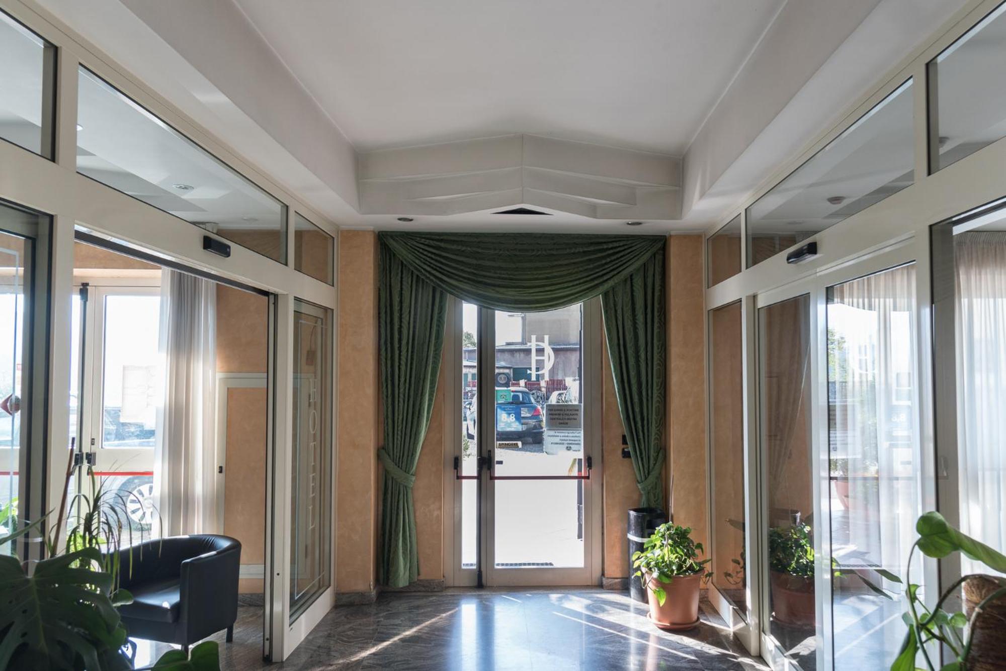hotel reception