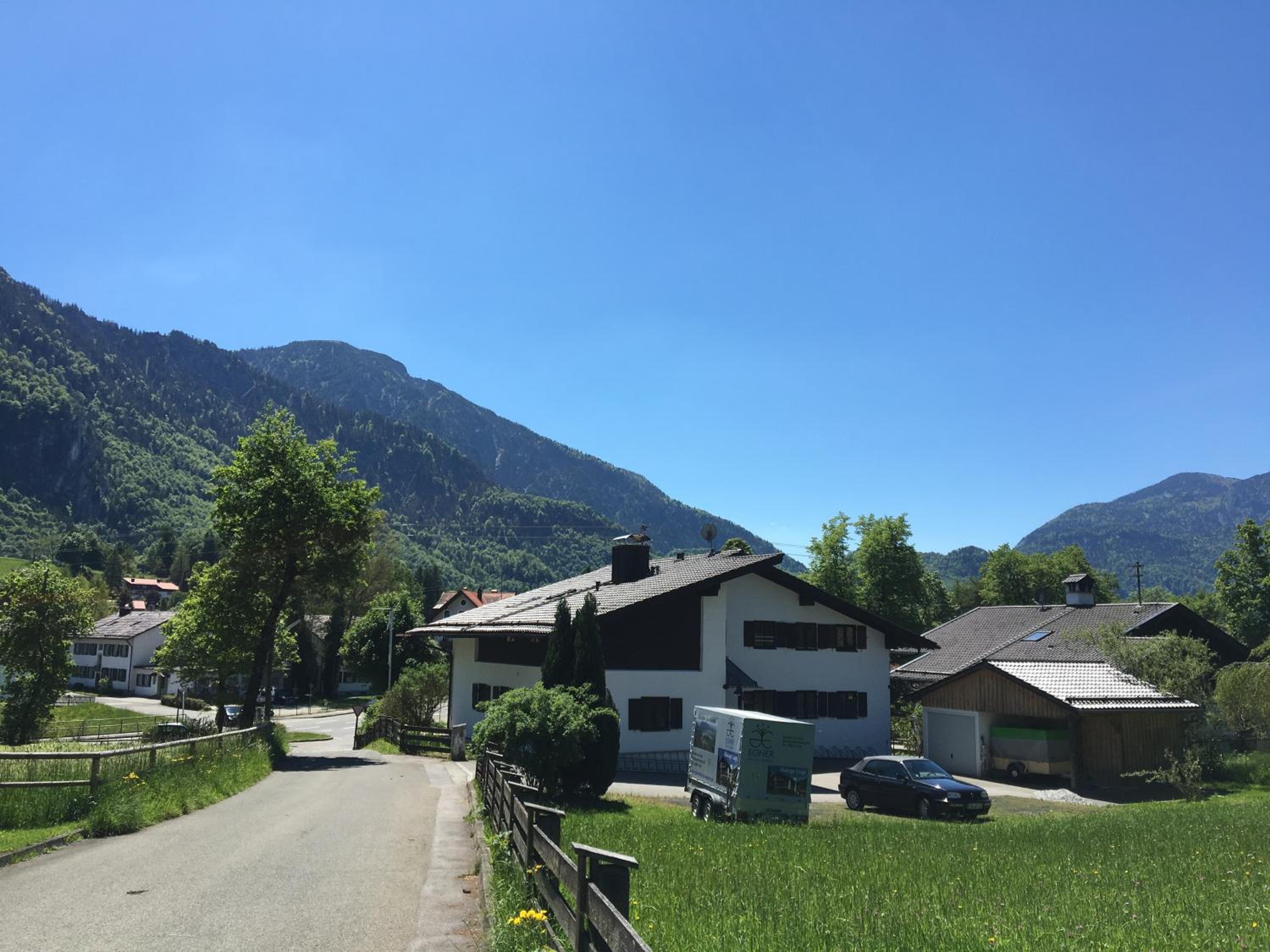 Berg Blick Jugendherberge mit Privatzimmer view 2