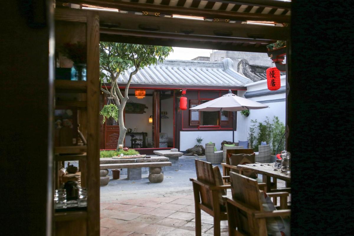 outdoor BBQ area