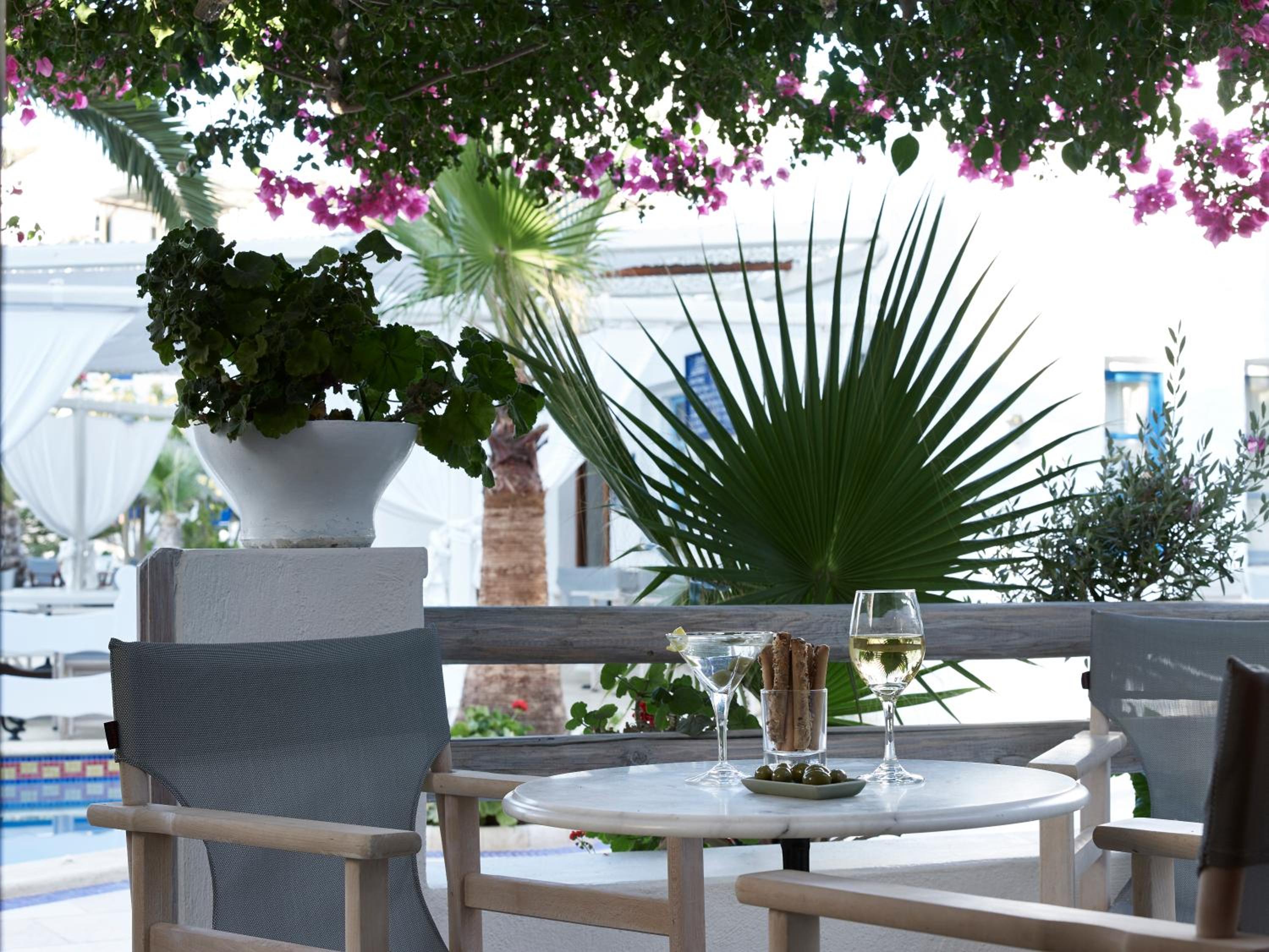 outdoor BBQ area