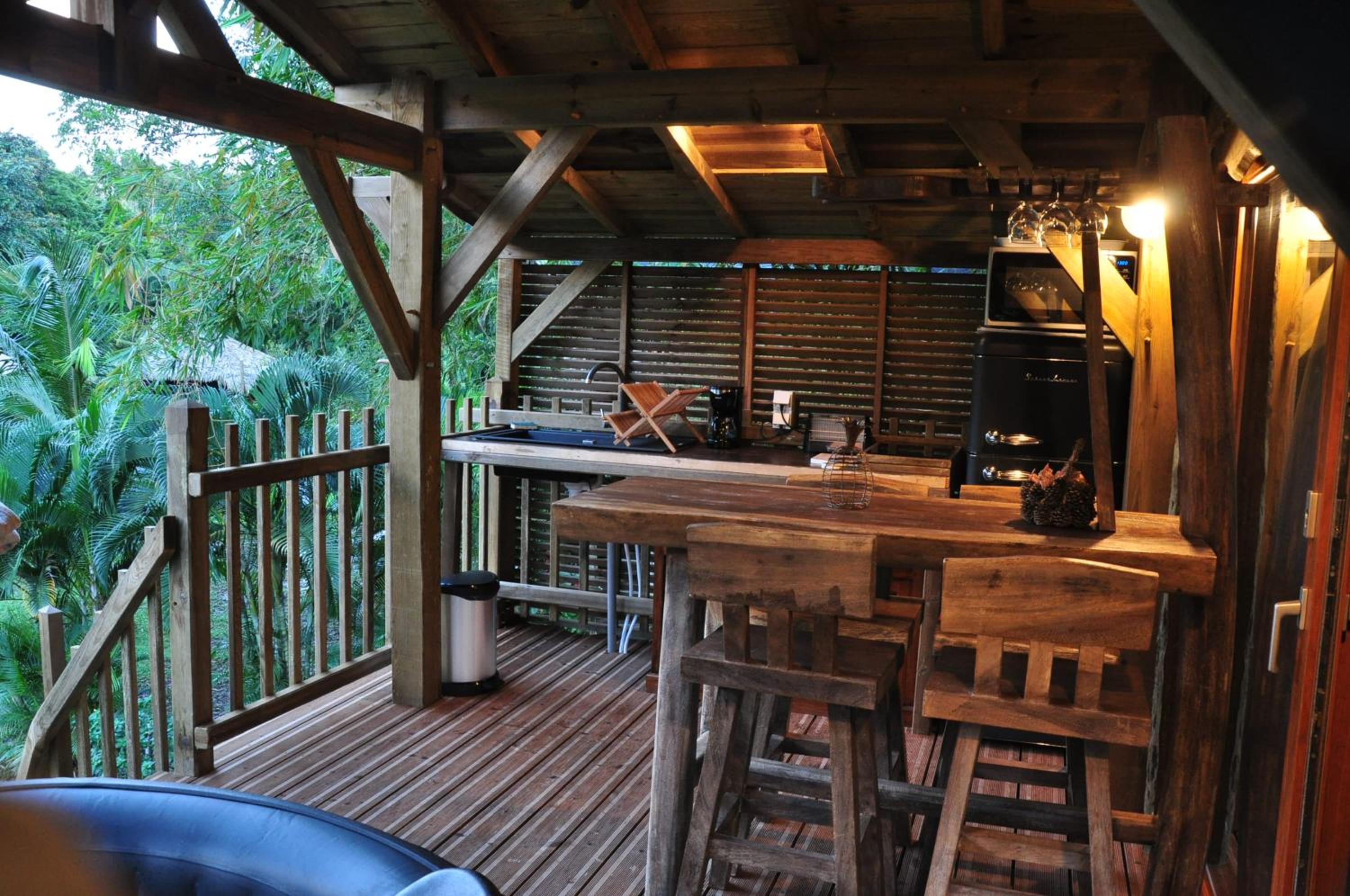 West Indies Cottage, cottages haut de gamme avec piscine, jacuzzi et vue jungle