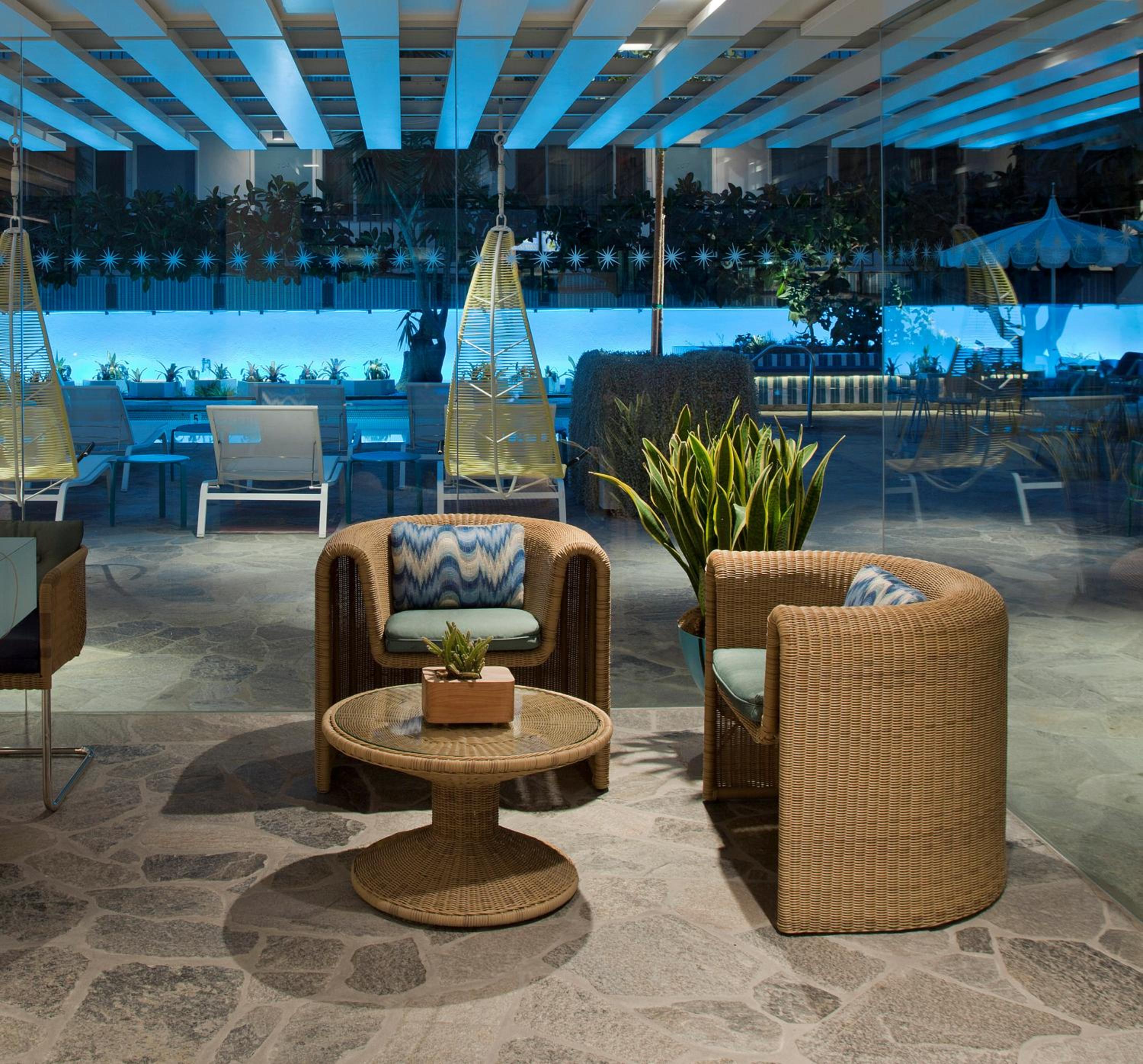 The Beverly Laurel Hotel at West Hollywood