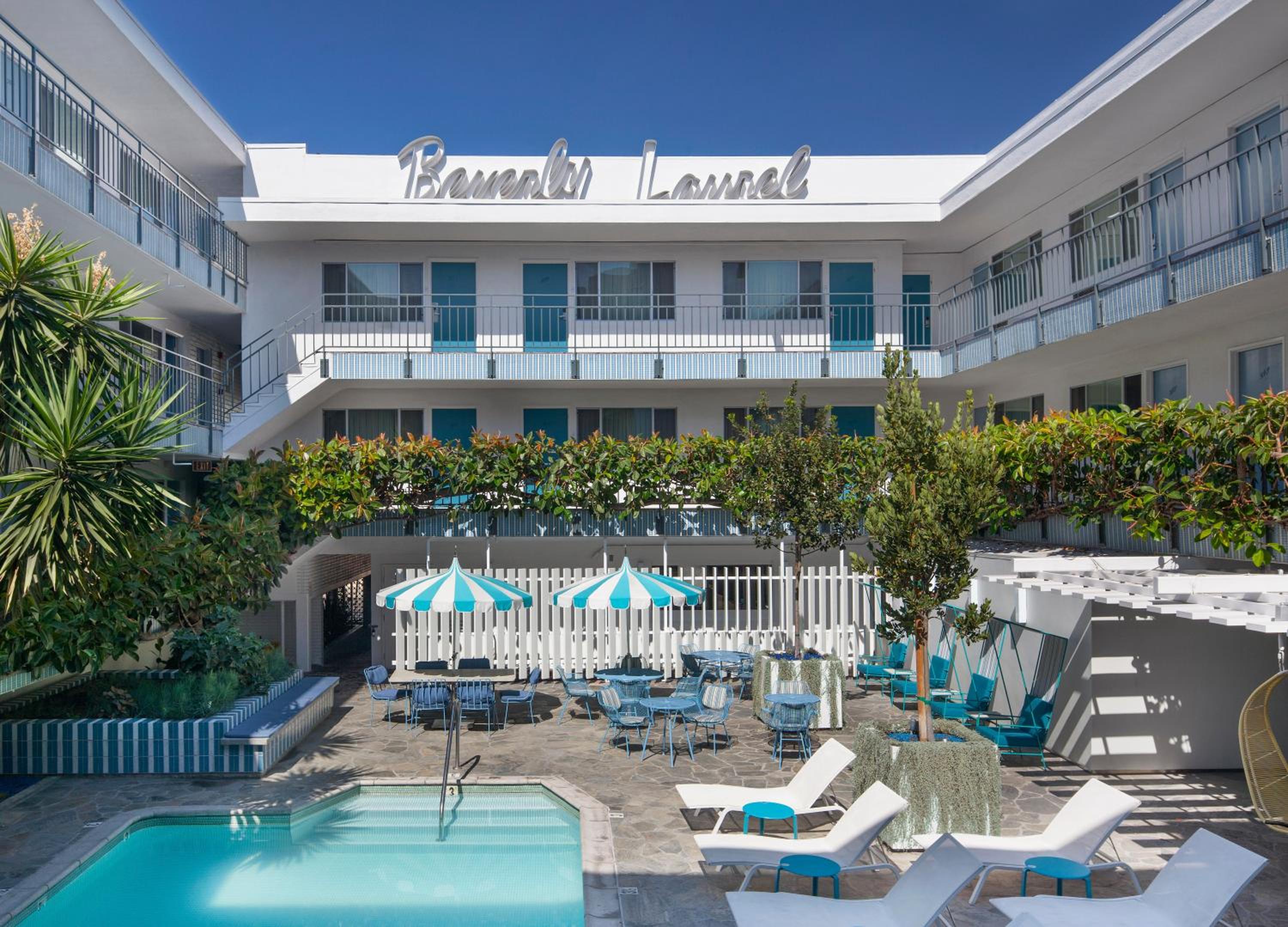 The Beverly Laurel Hotel at West Hollywood