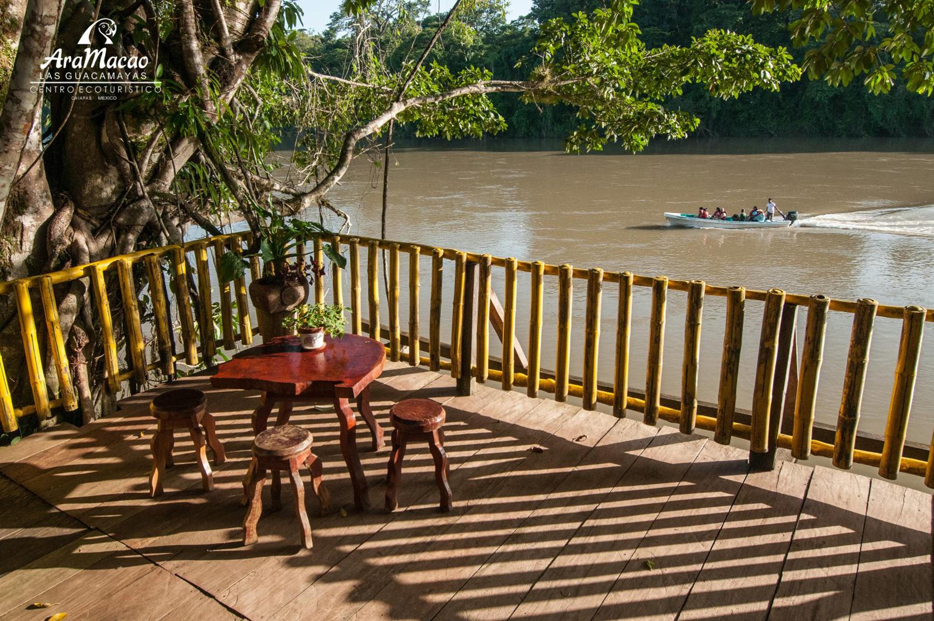 Las Guacamayas Lodge, Selva Lacandona, Chiapas México view 4