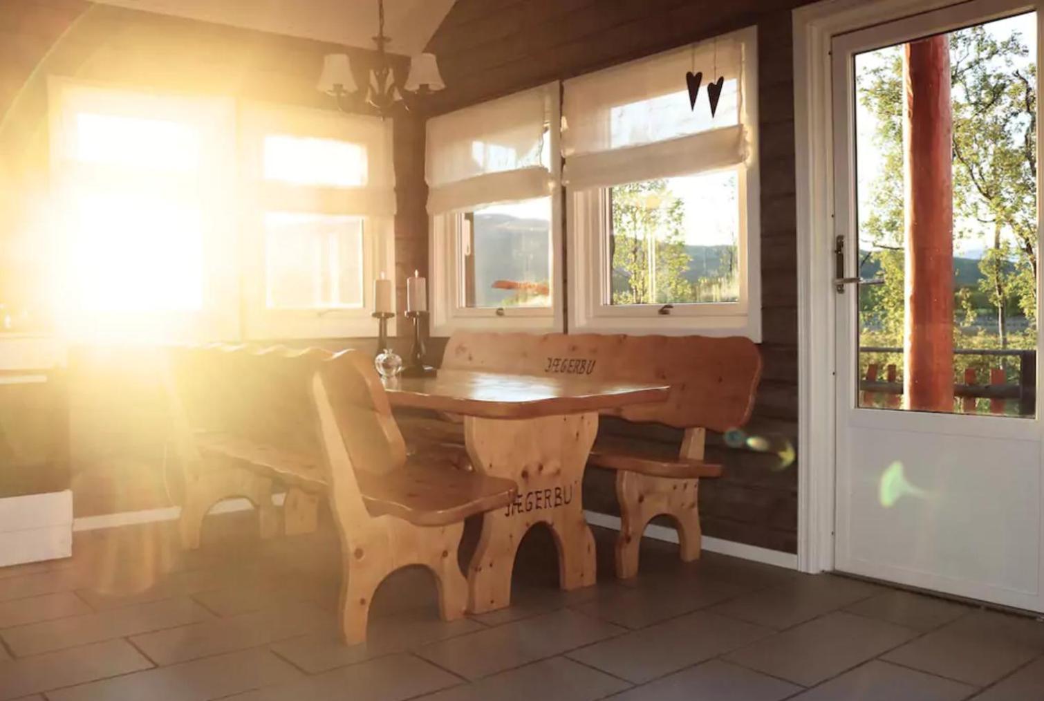Cabin by the river view 4