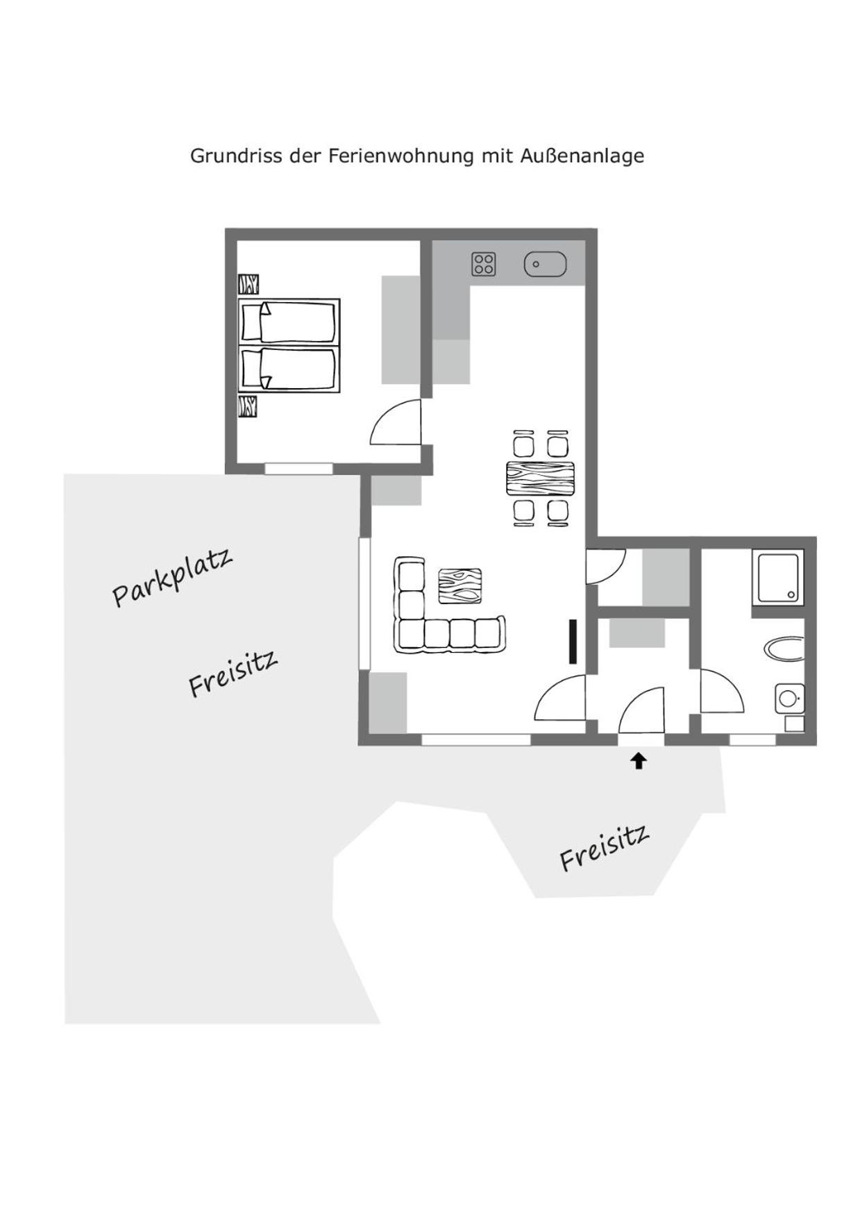 Ferienwohnung "Schöne Aussicht" view 4