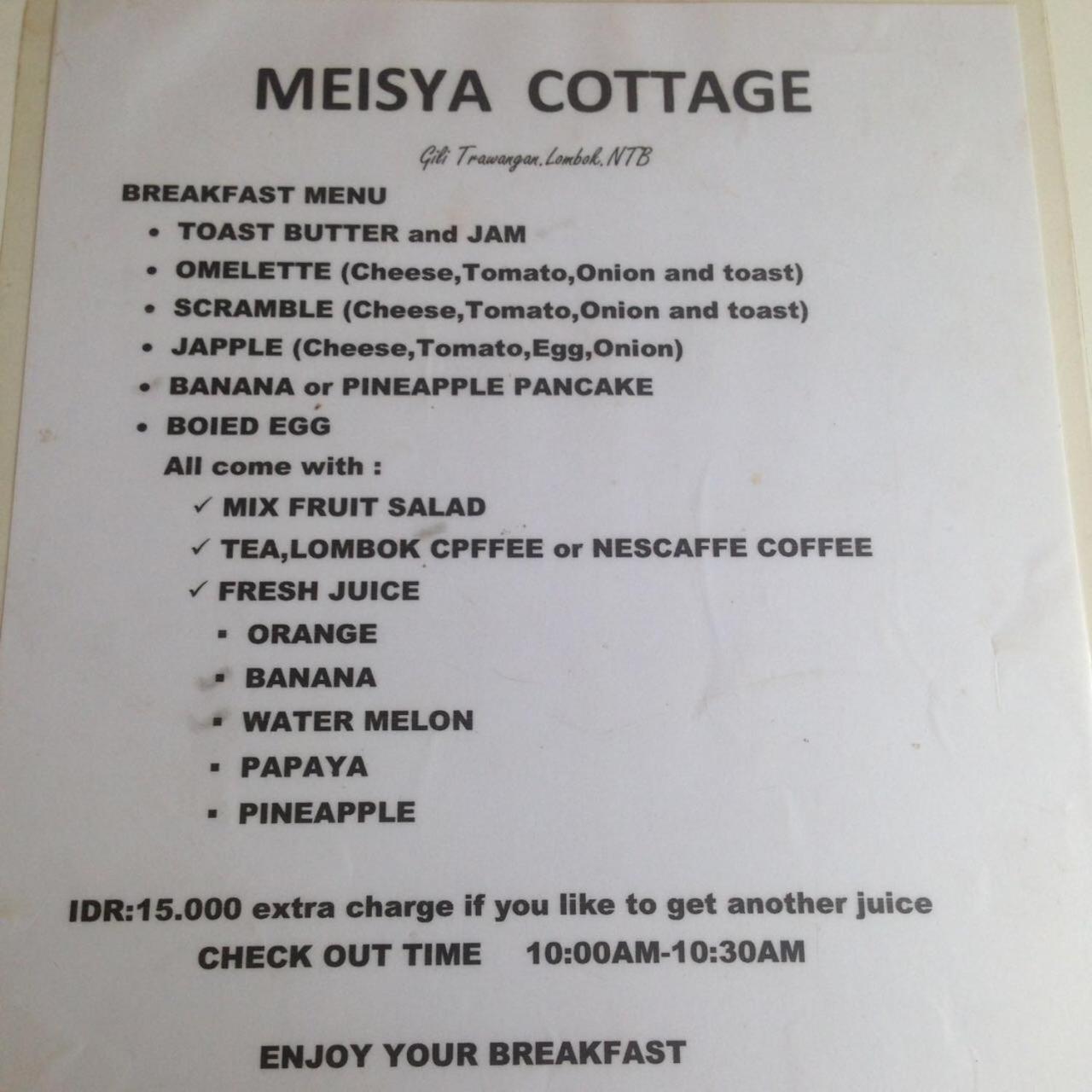 Meisya Cottage