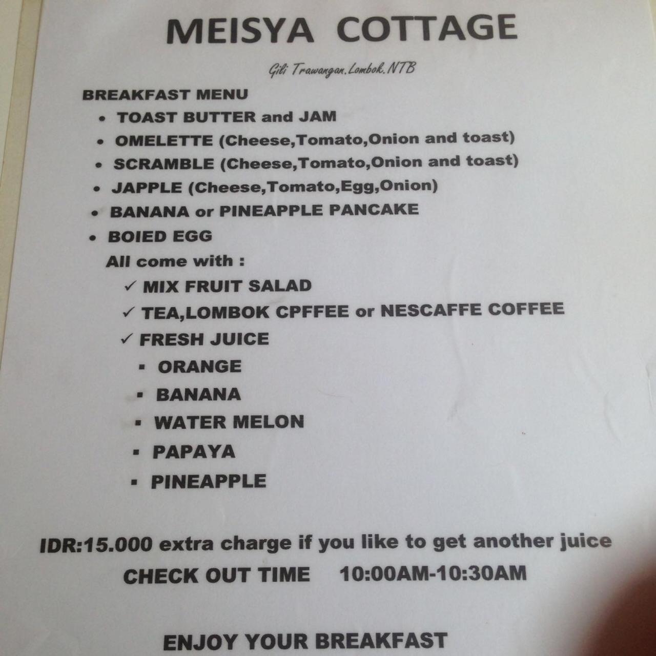 Meisya Cottage