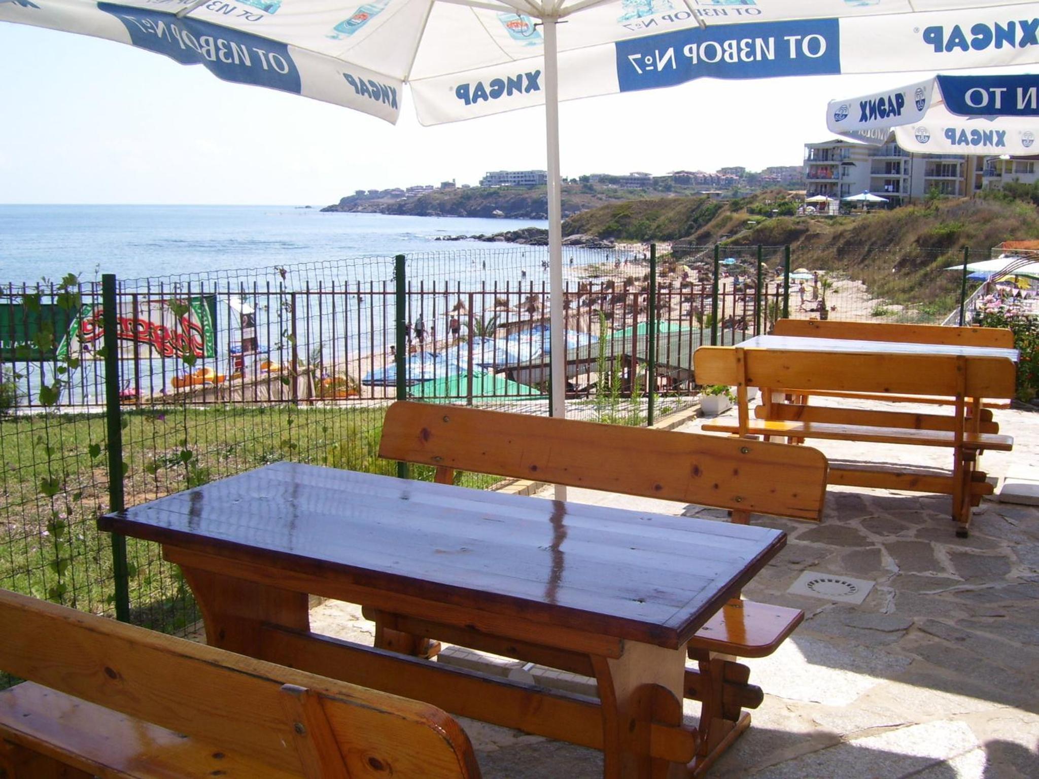 outdoor BBQ area
