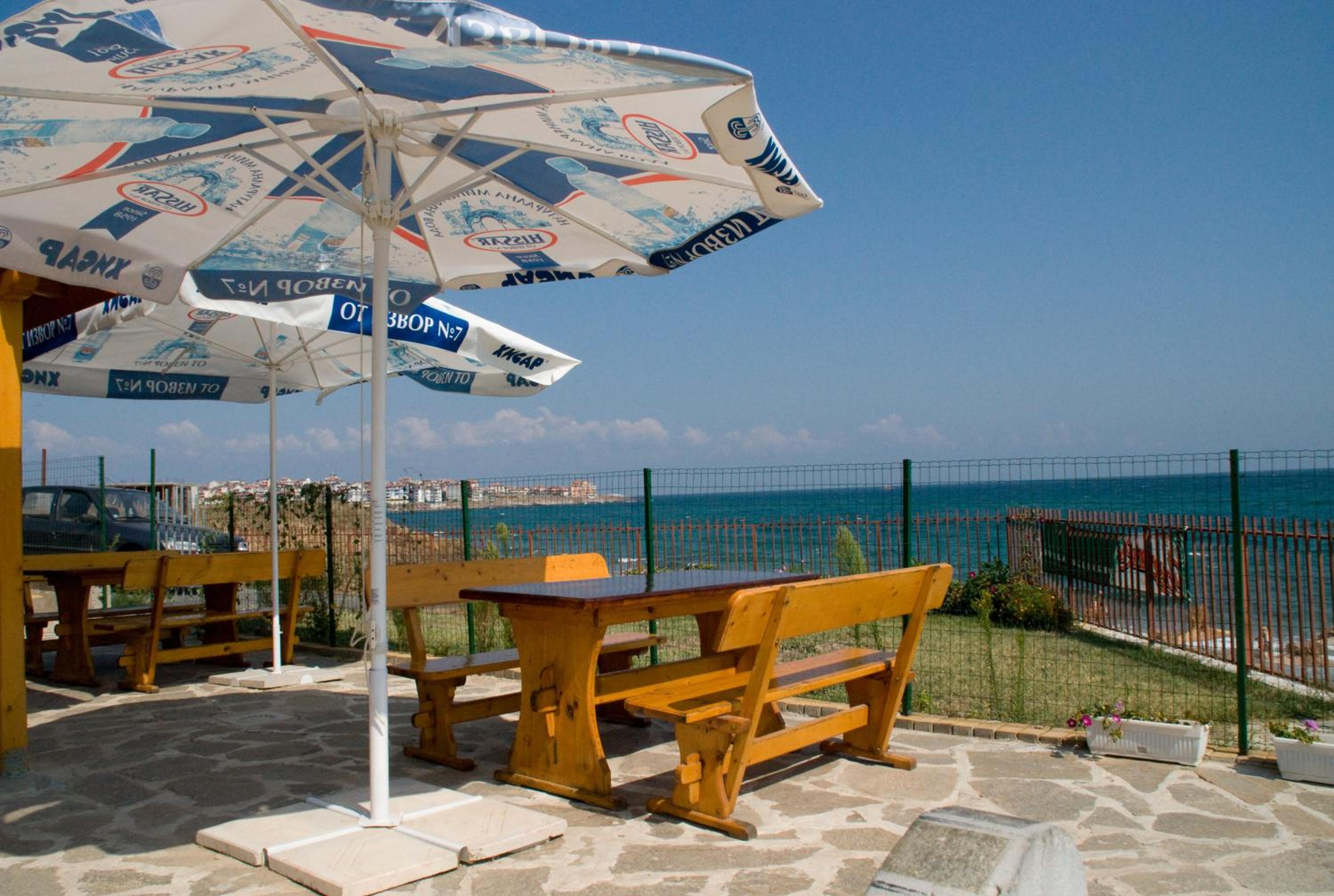 outdoor BBQ area