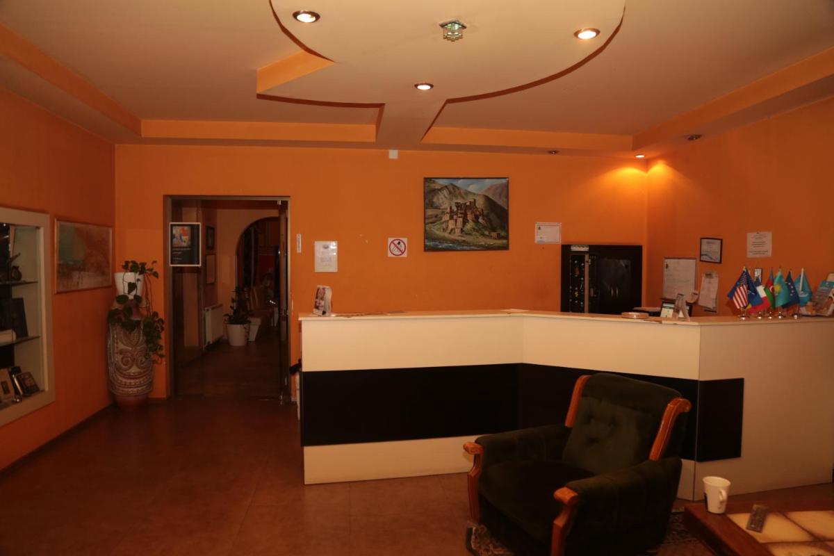 hotel reception