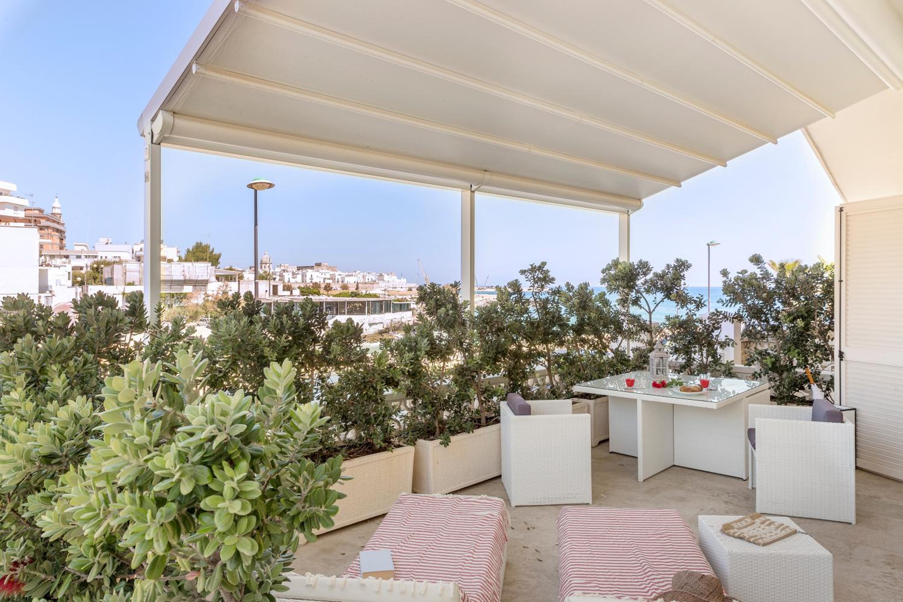 Casetta sul mare A en Monopoli — balance & terrace