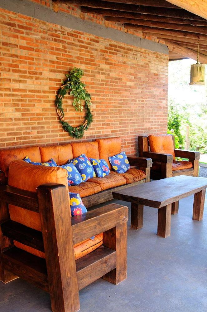 outdoor BBQ area