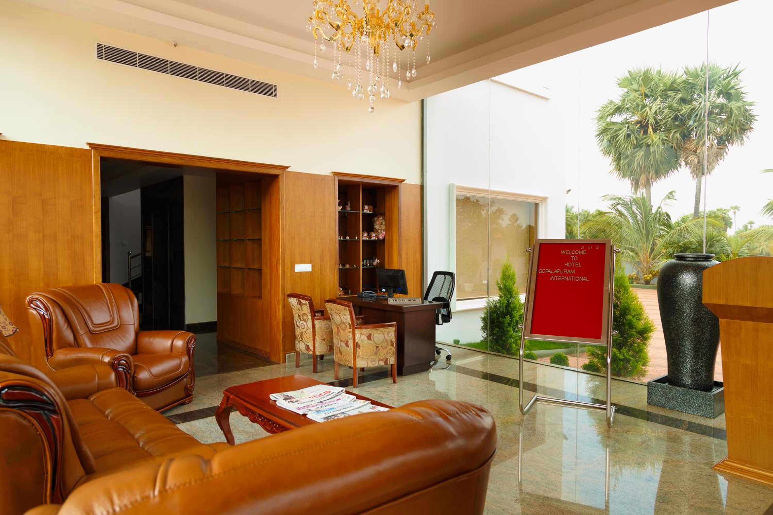 hotel reception