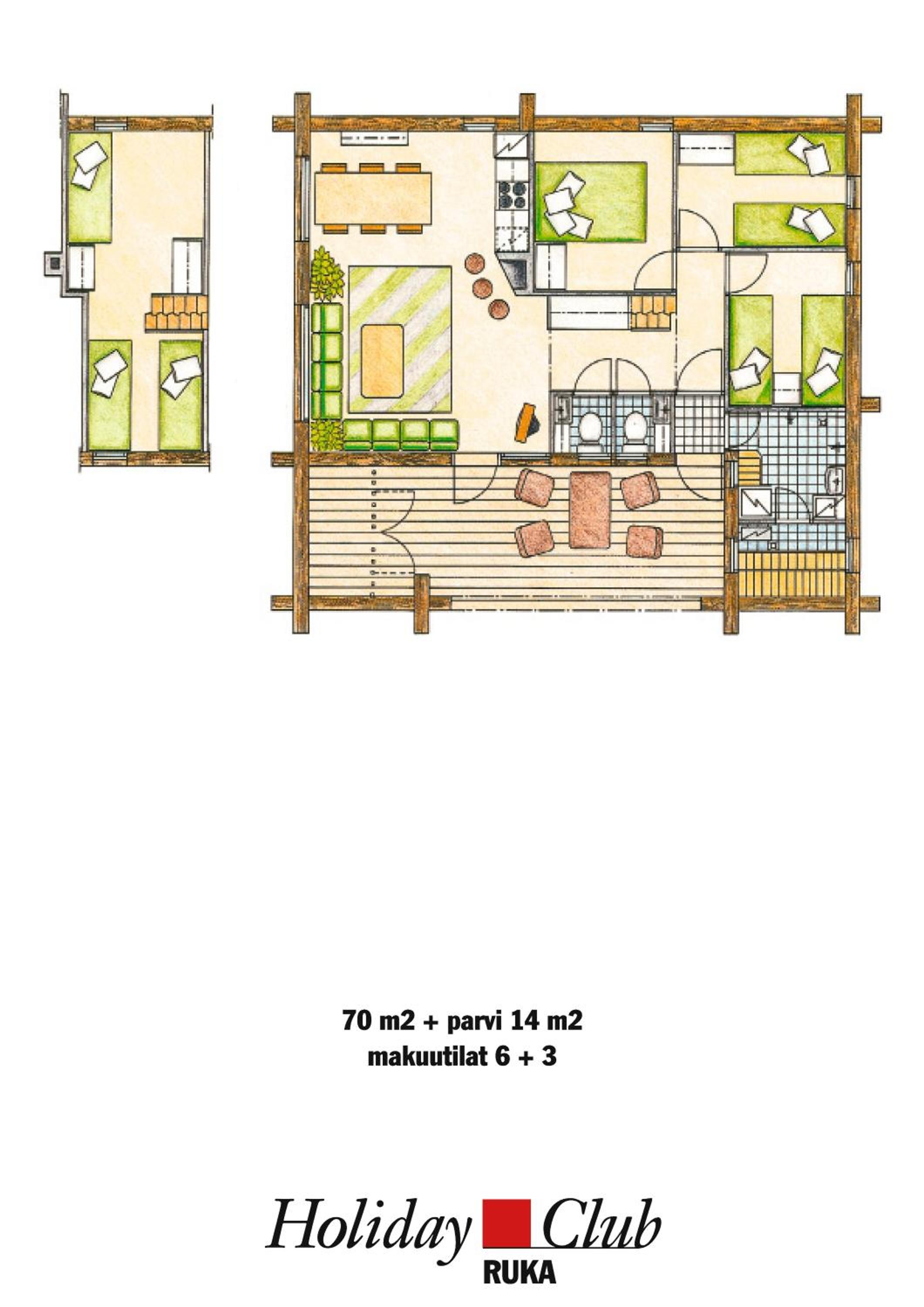 Holiday Club Ruka Cottages view 4