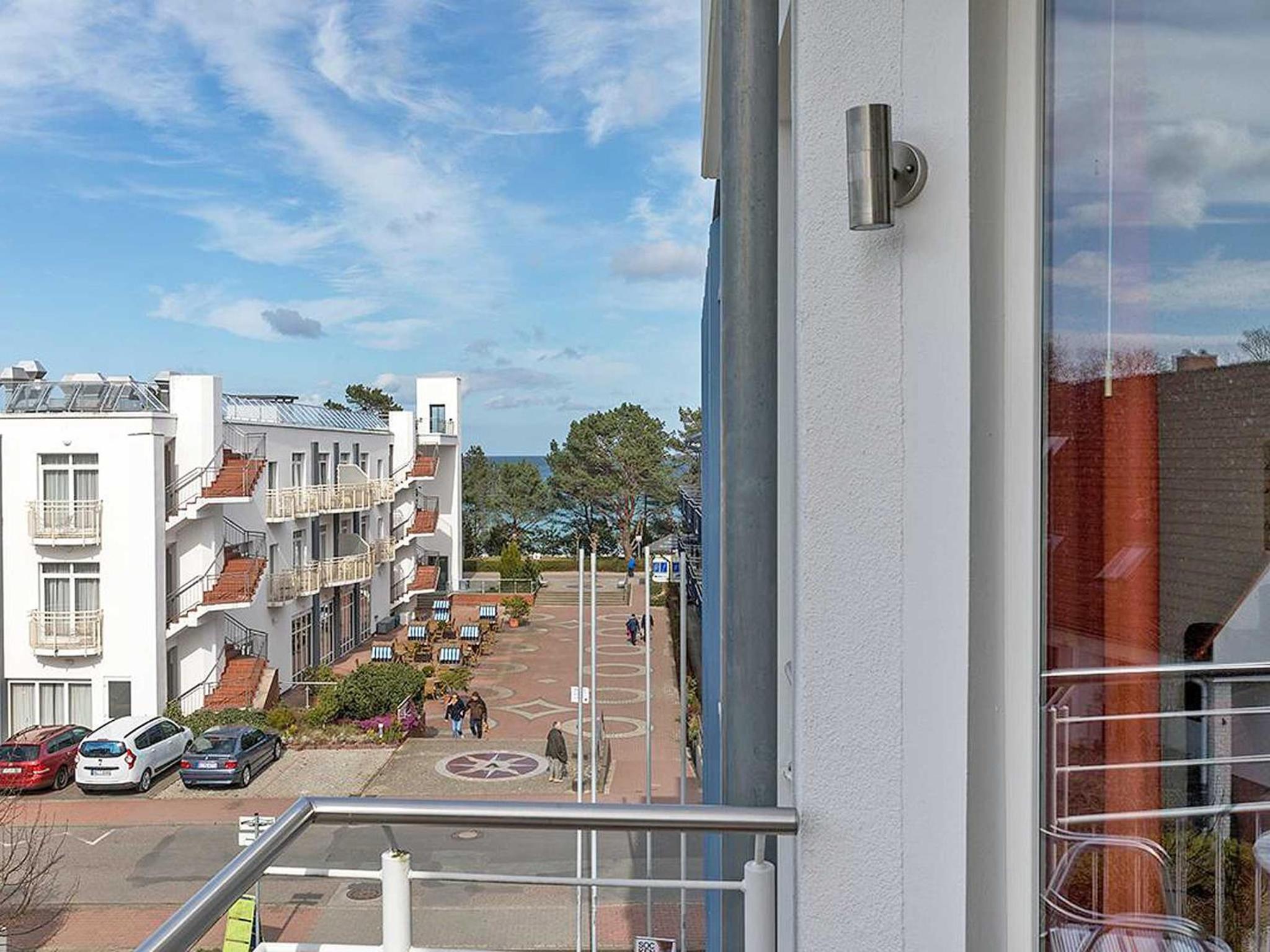 Residenz BEL VITAL in Binz - WG21 mit Balkon und seitlichem Meerblick view 3