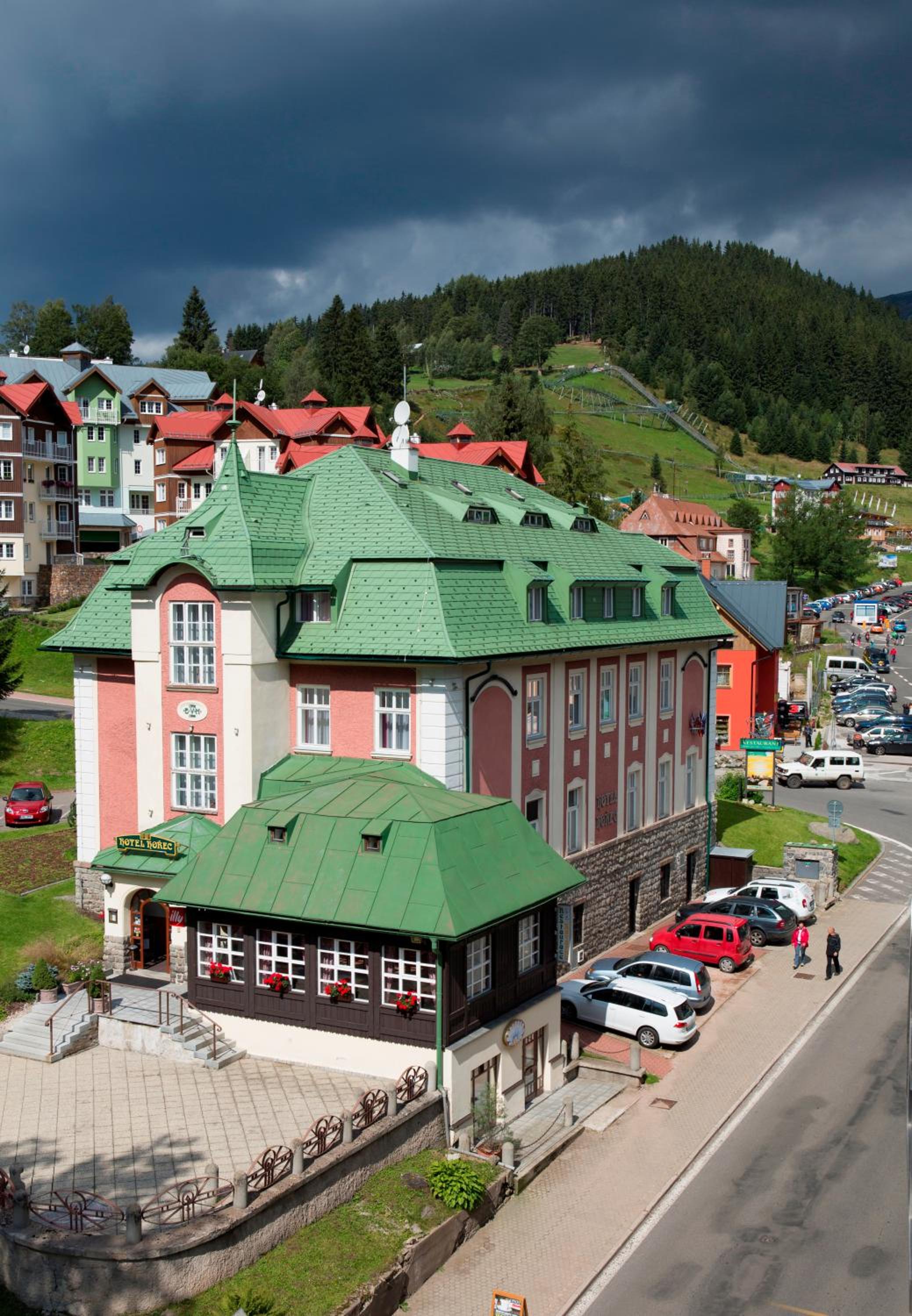 hotel building