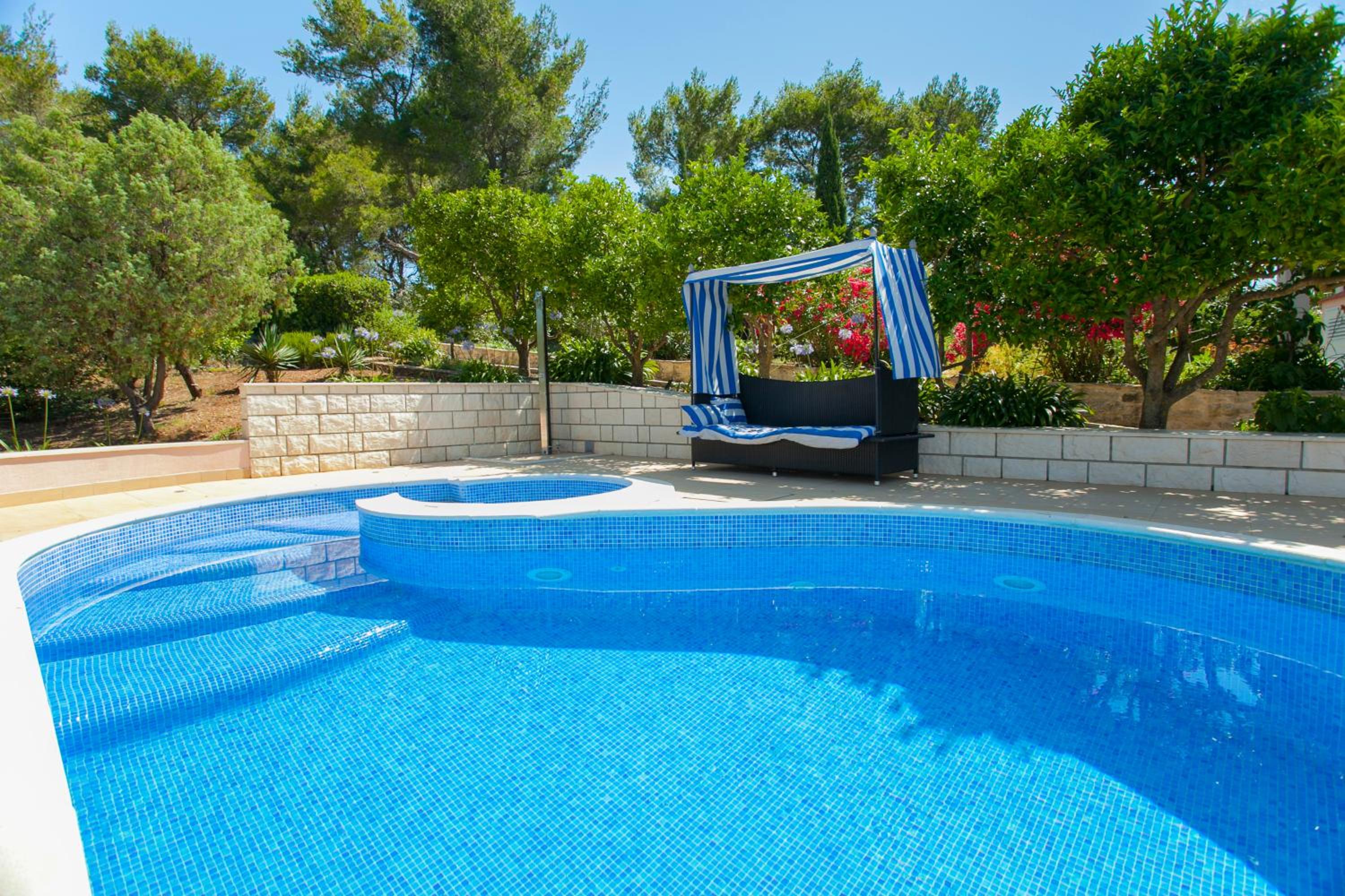 Waterfront villa with pool view 2