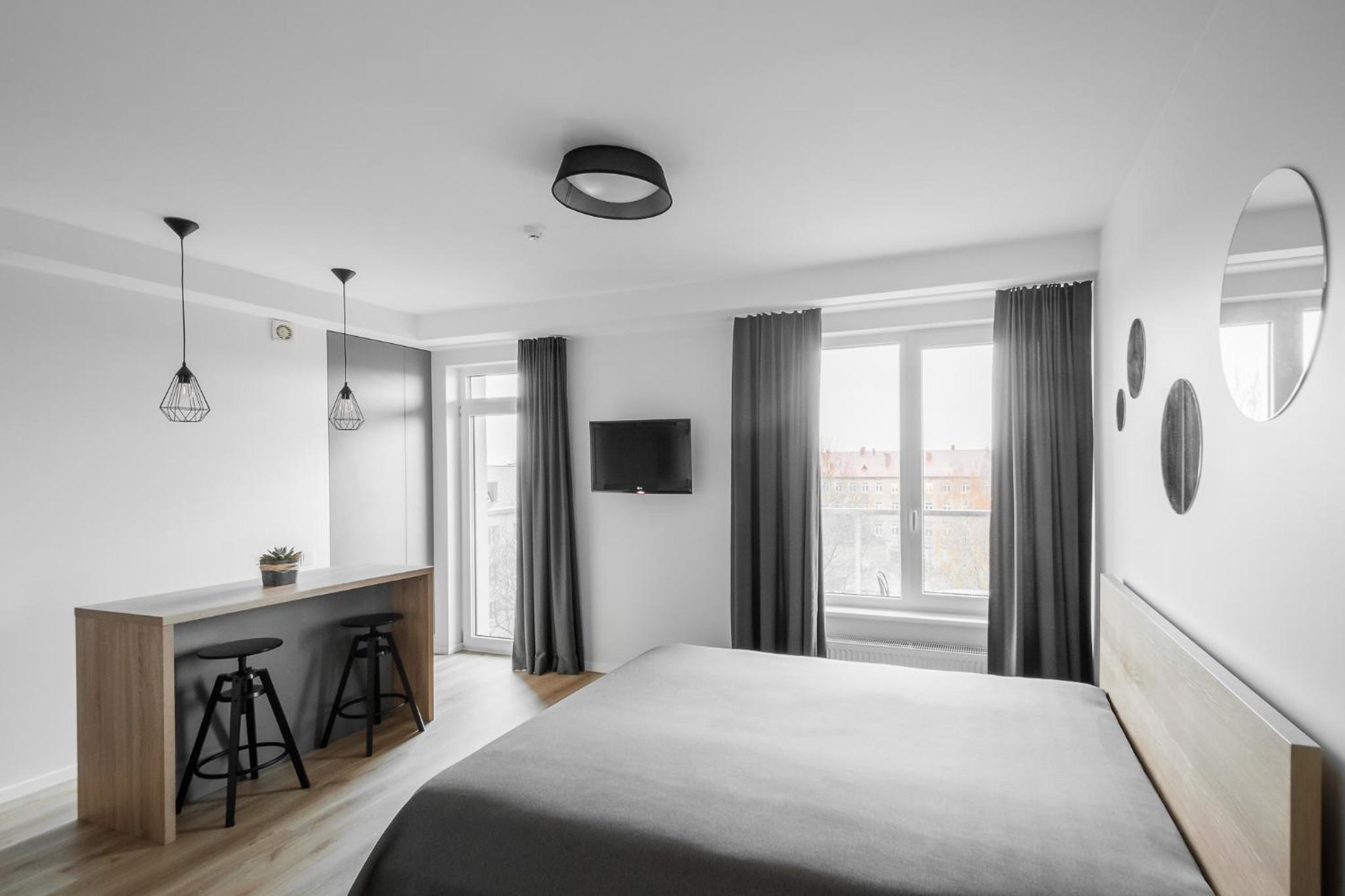 Uptown studio apartment view 2