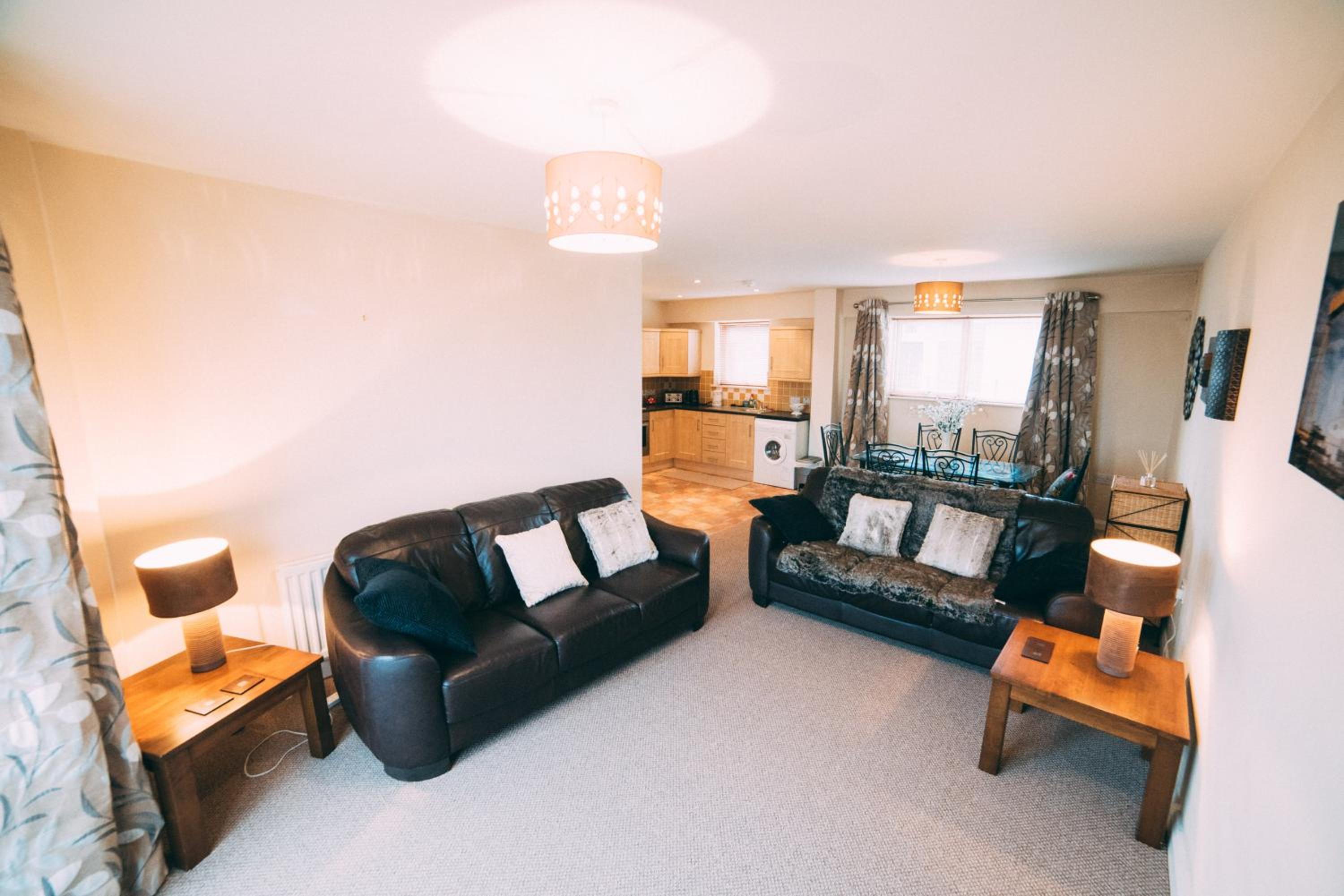 City centre penthouse apartment view 5