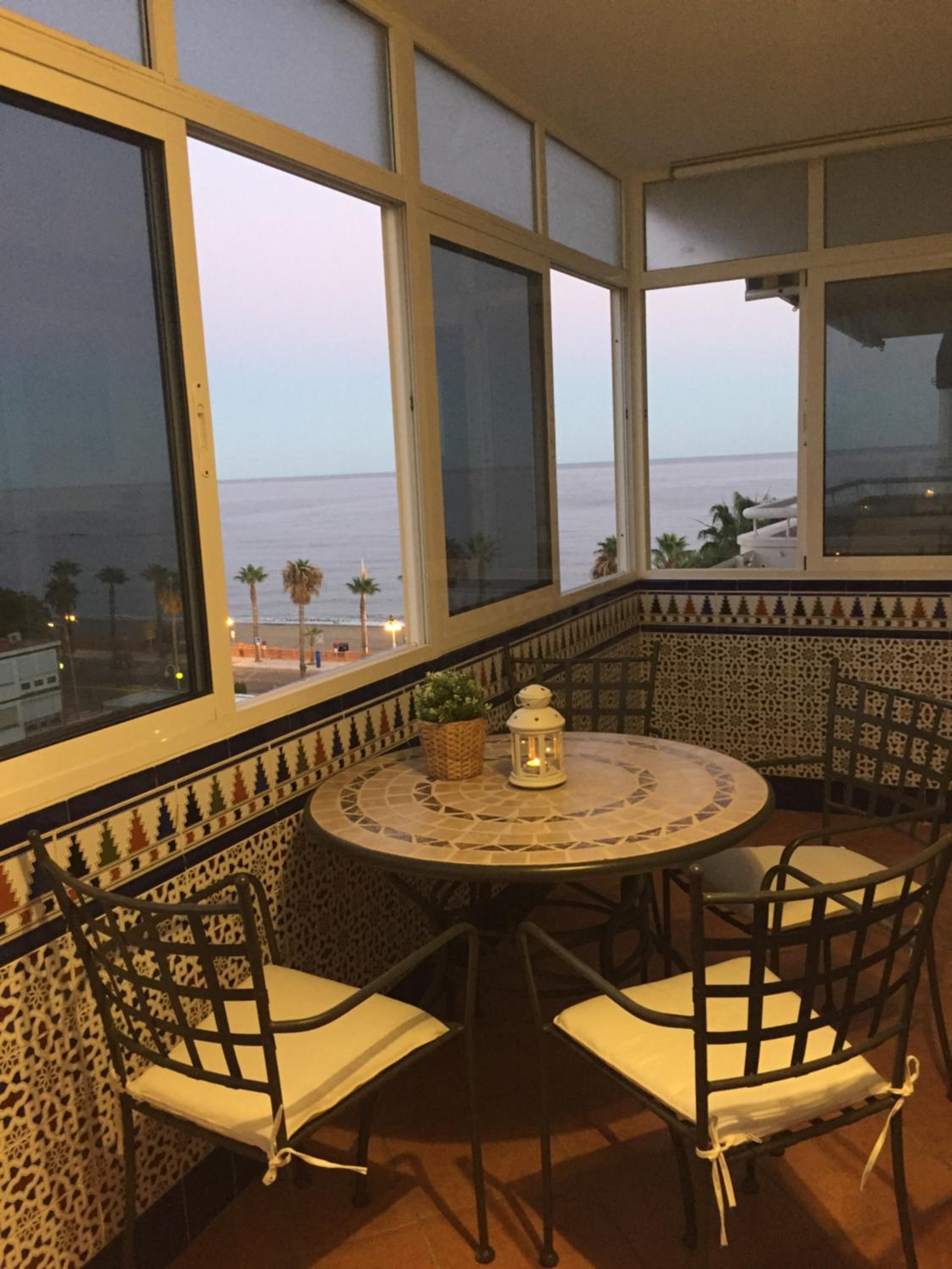 Luxury beachfront apartment in Benalmadena Costa view 2