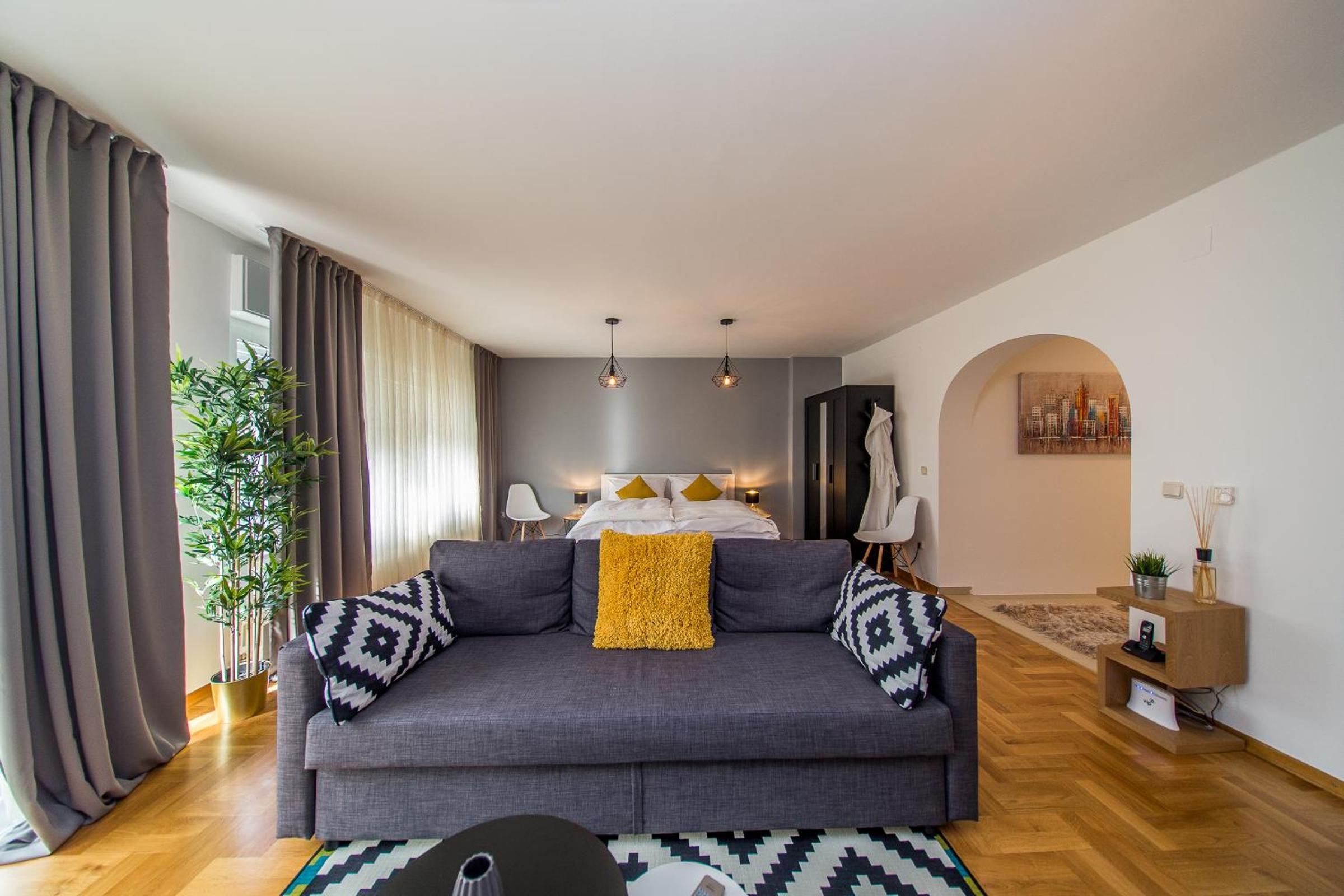Houzzz21 en Zagreb — hotel room