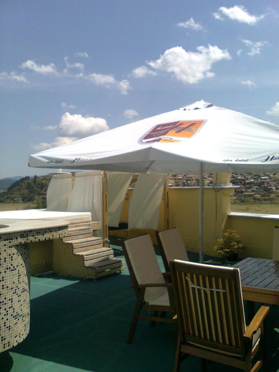 outdoor BBQ area