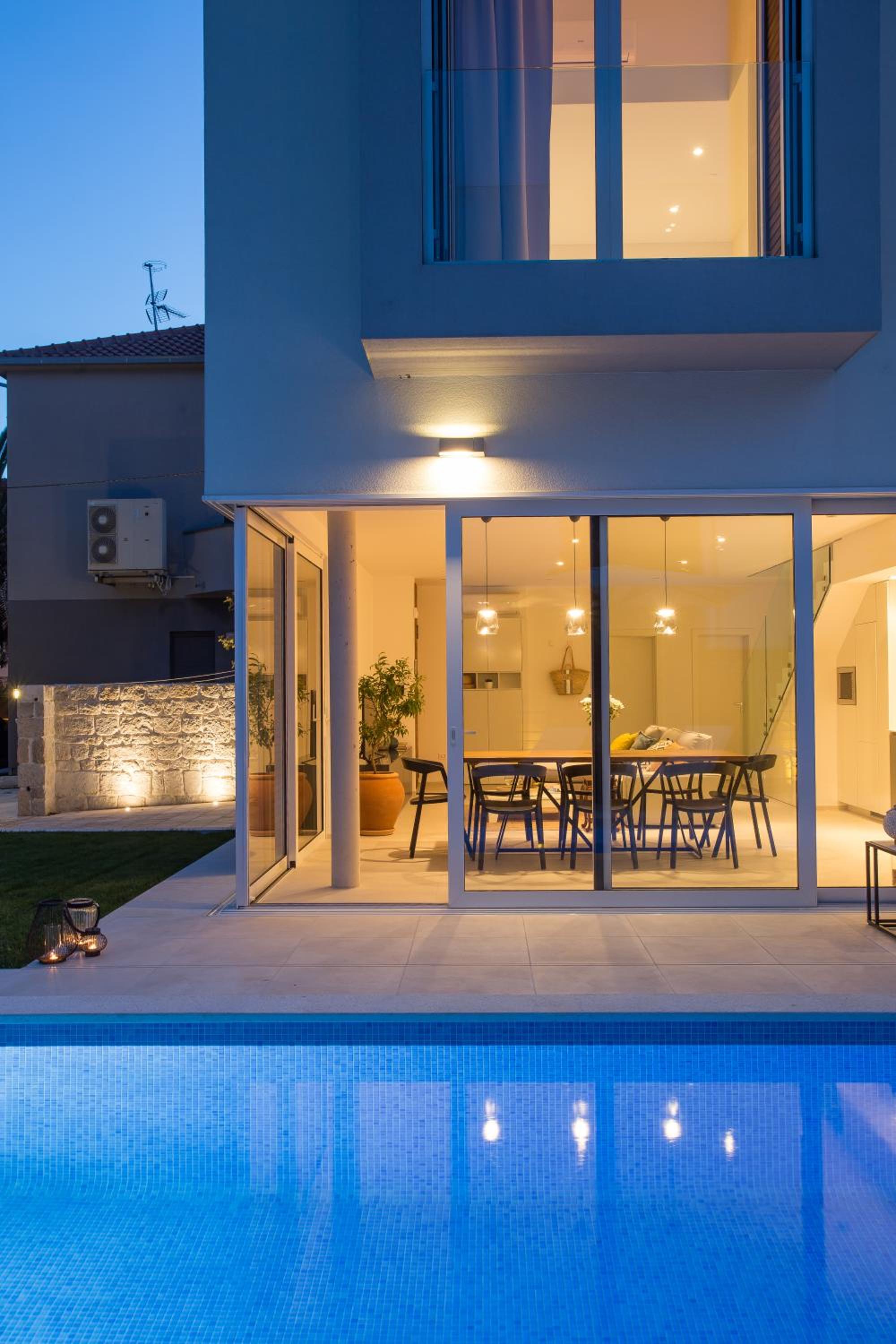 Koras Villa - villa with heated pool view 2