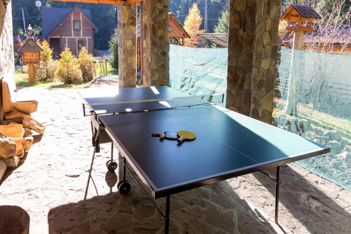 outdoor BBQ area