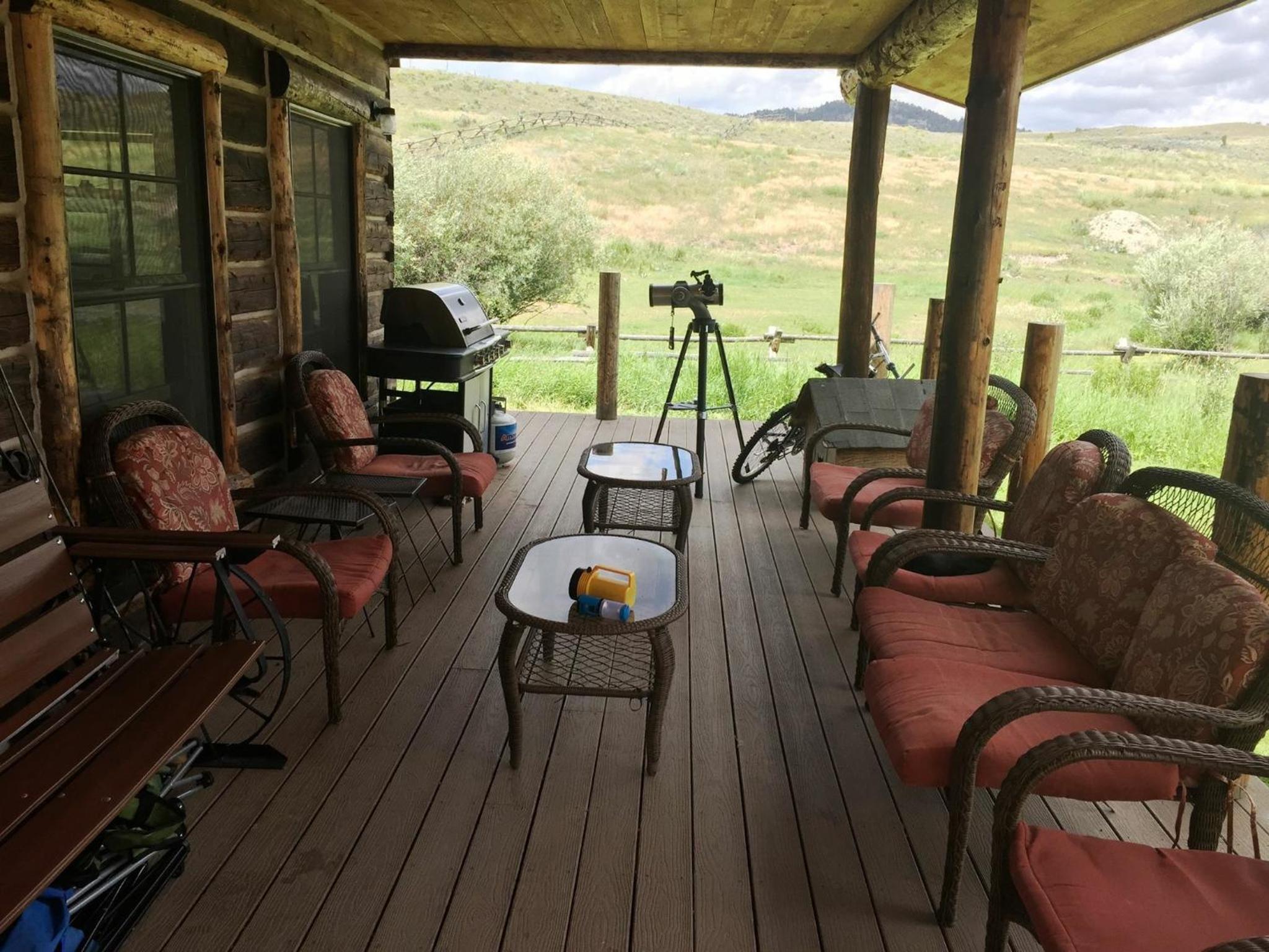 Schoolhouse Cabin view 2