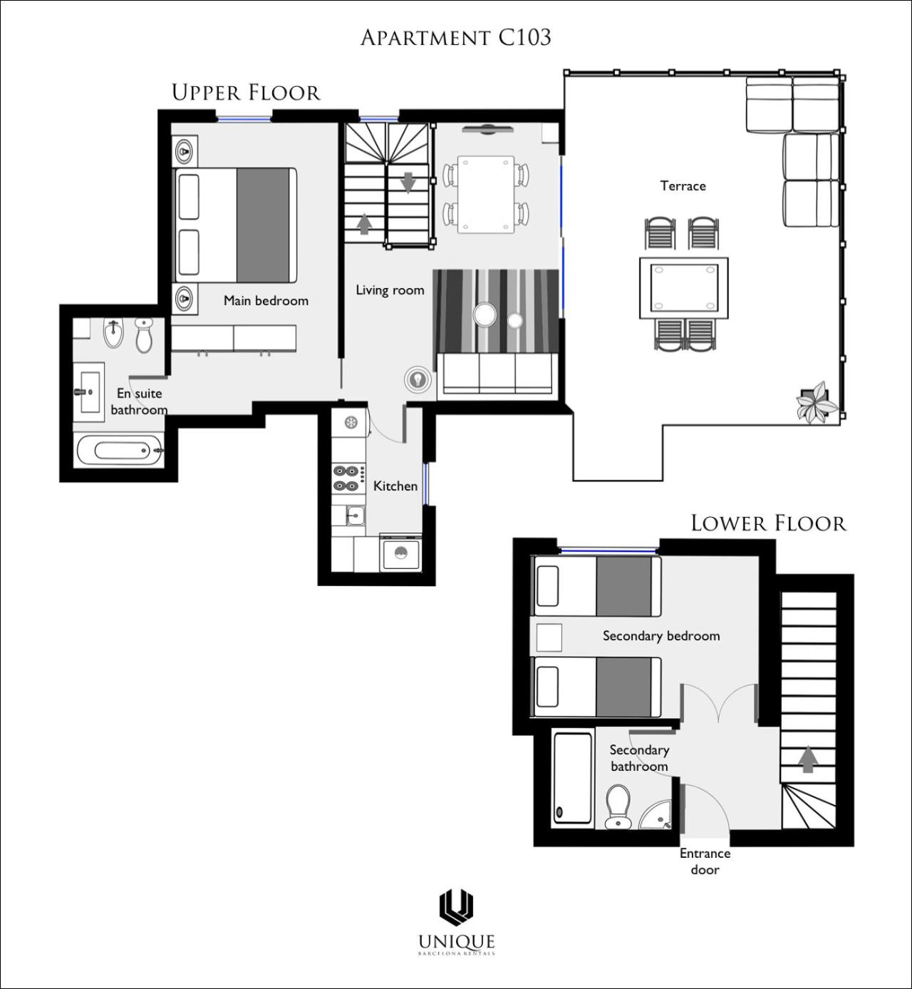 Unique Rentals - Placa Catalunya Central Apartments