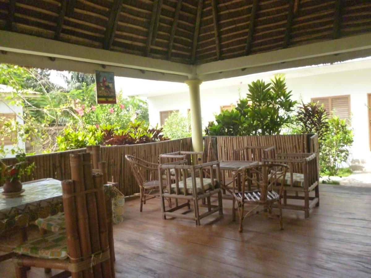 outdoor BBQ area
