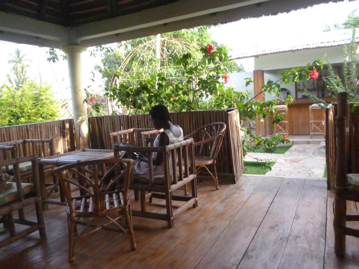 outdoor BBQ area