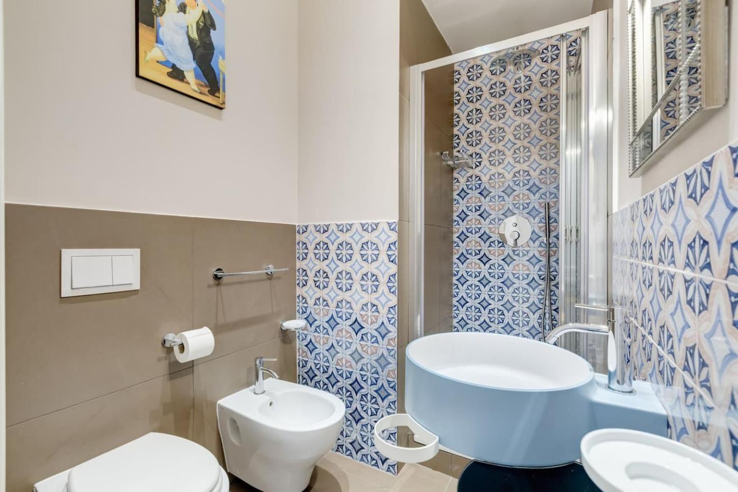 Valadier 36 Apartment en Rome — bathroom