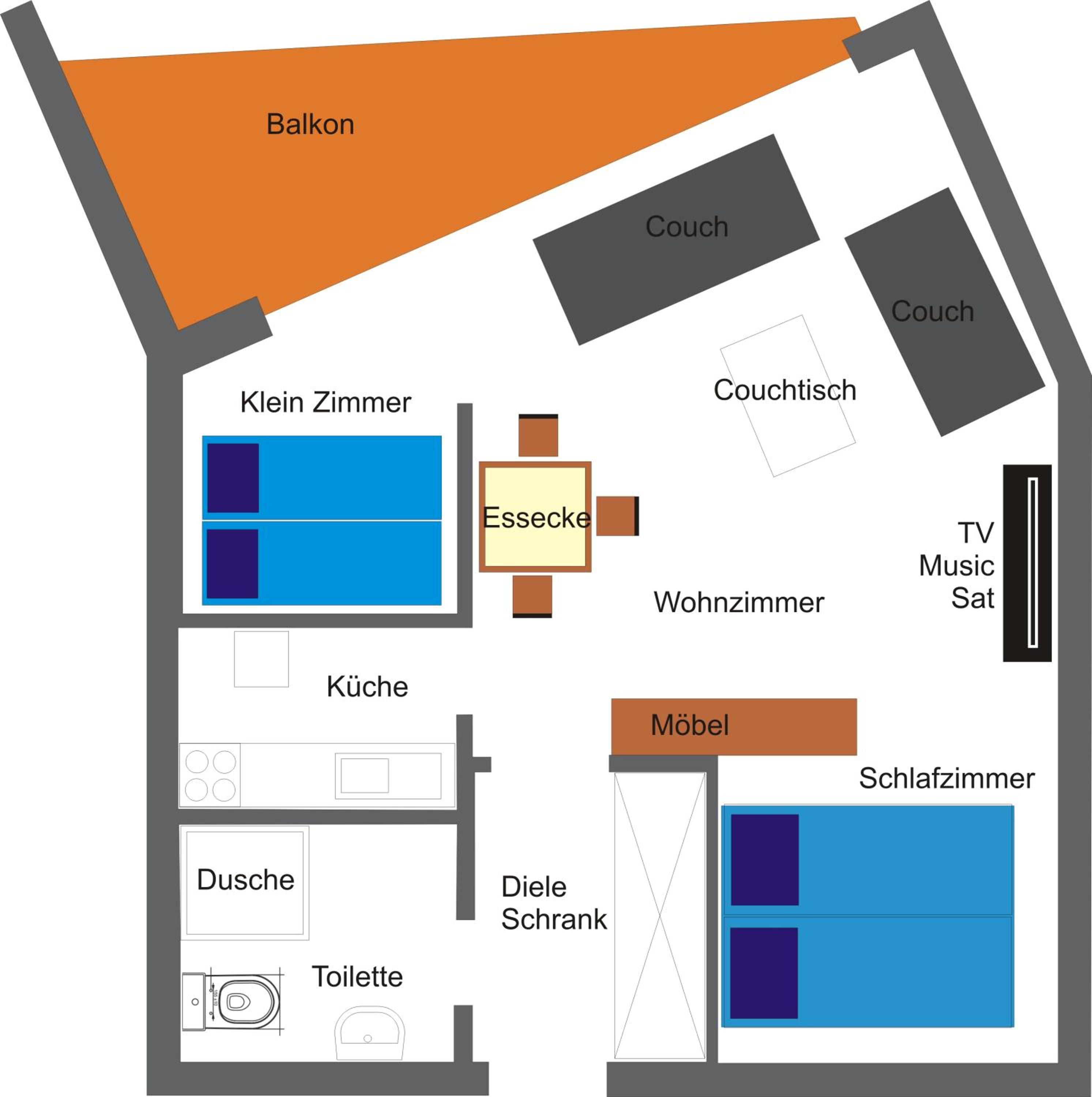 Ferienwohnung Sophie view 2