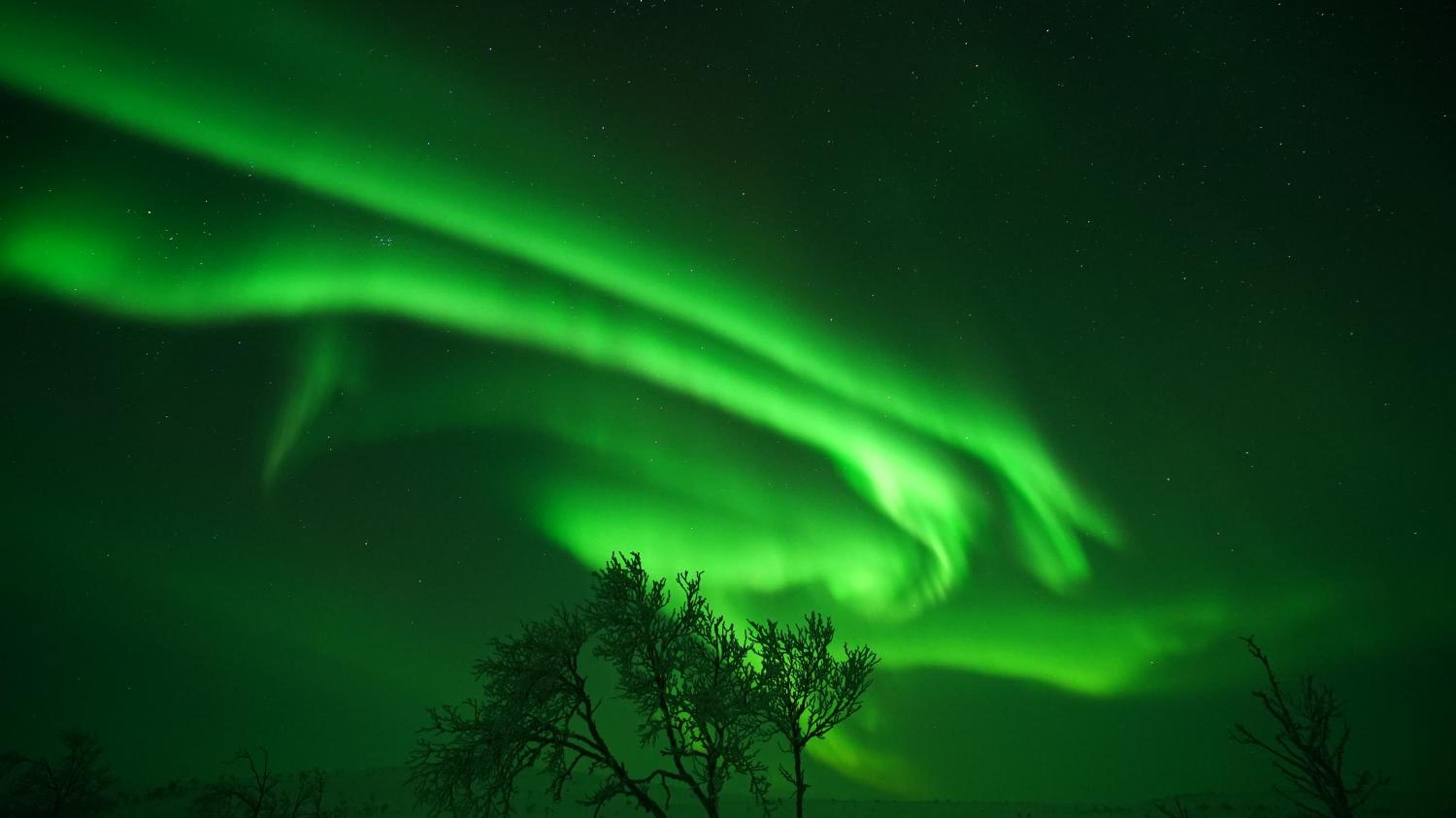 Arctic Aurora Borealis cottages view 4