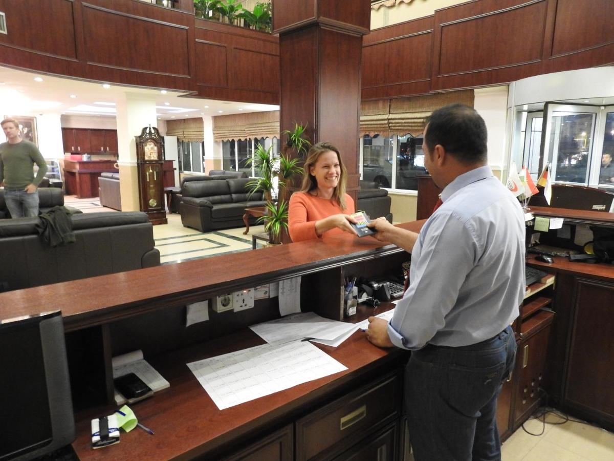 hotel reception