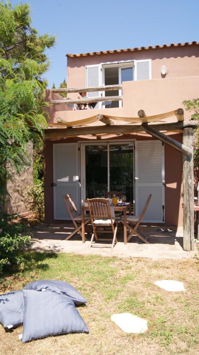 outdoor BBQ area
